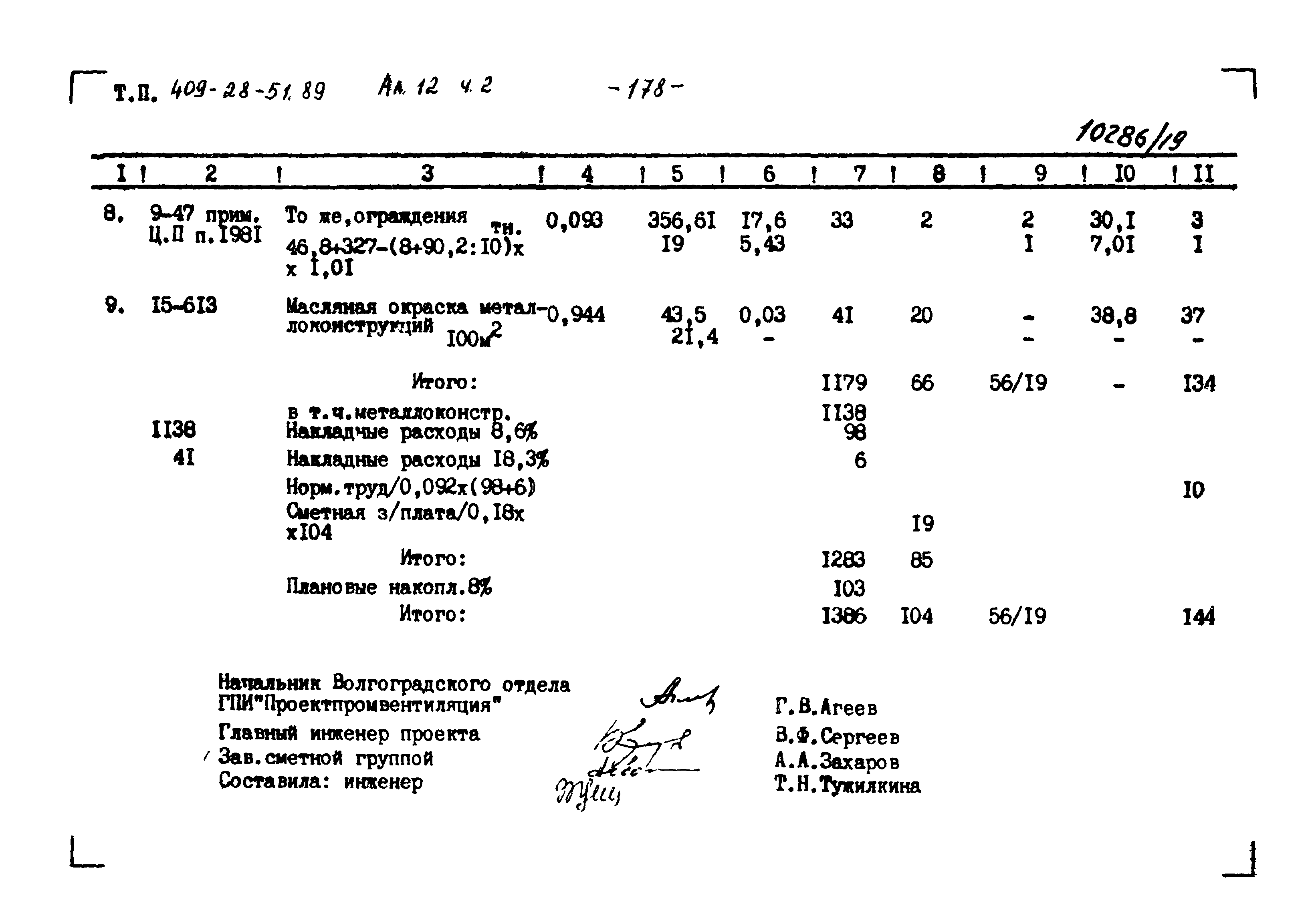 Типовой проект 409-28-51.89