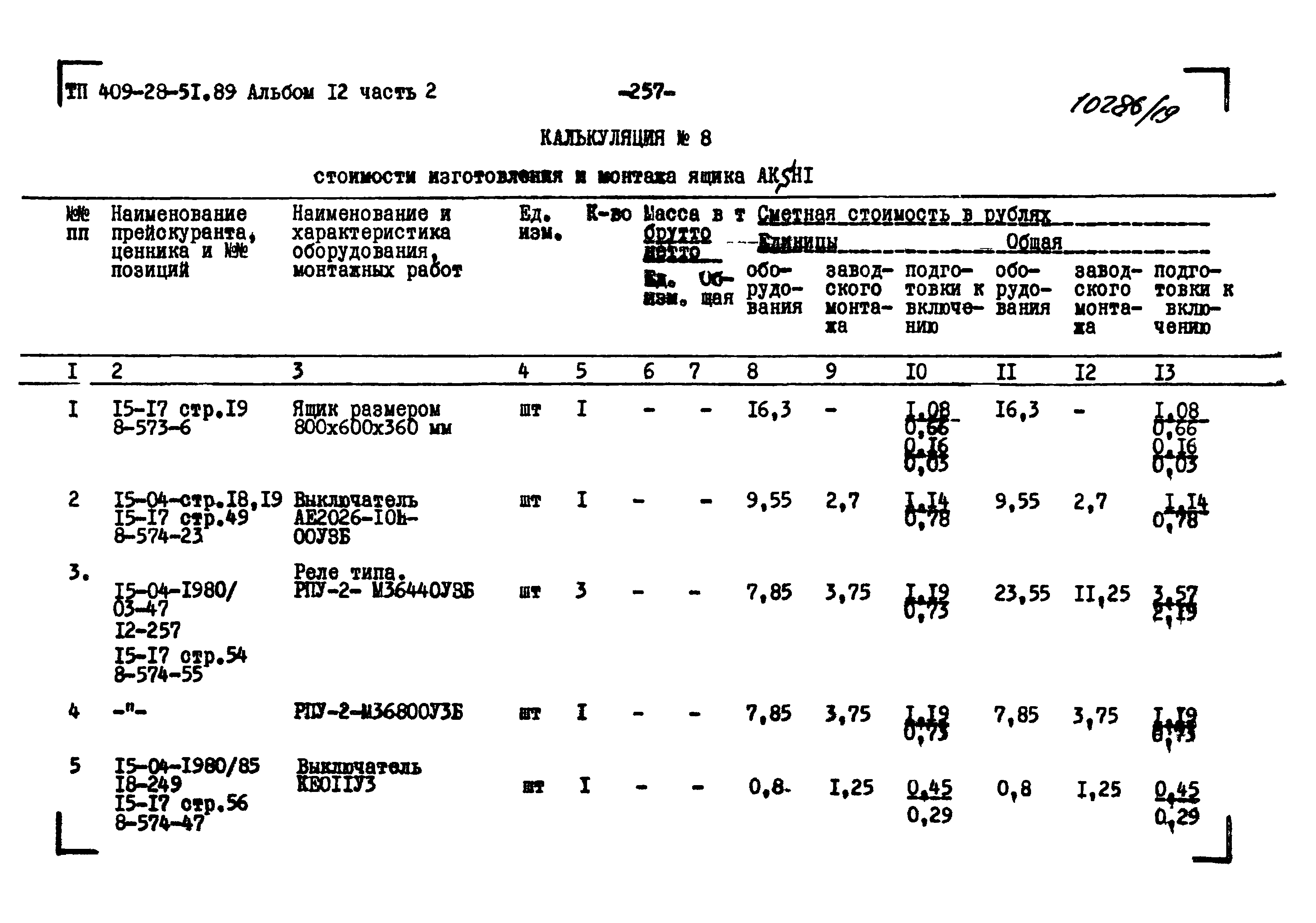 Типовой проект 409-28-51.89