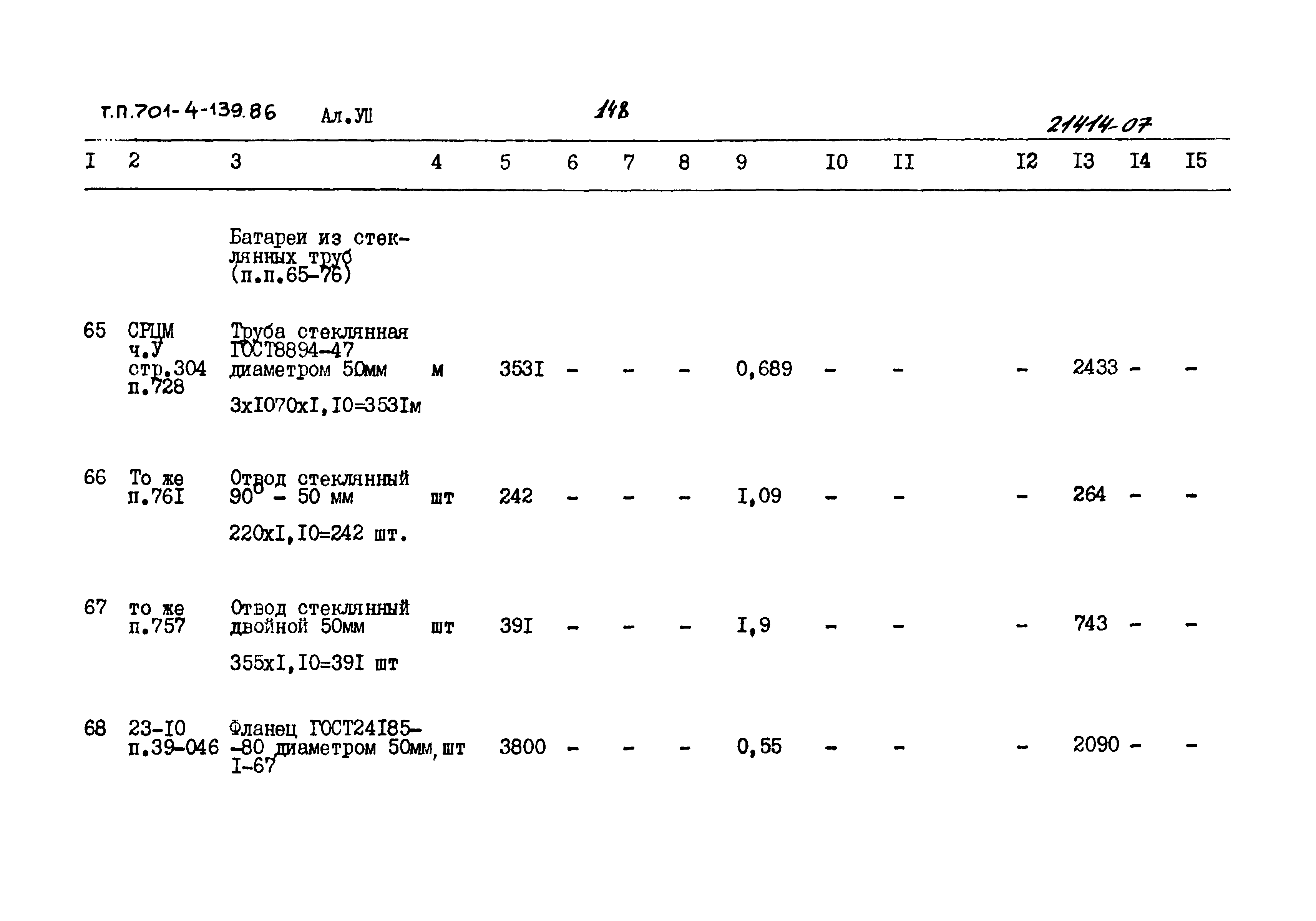 Типовой проект 701-4-139.86