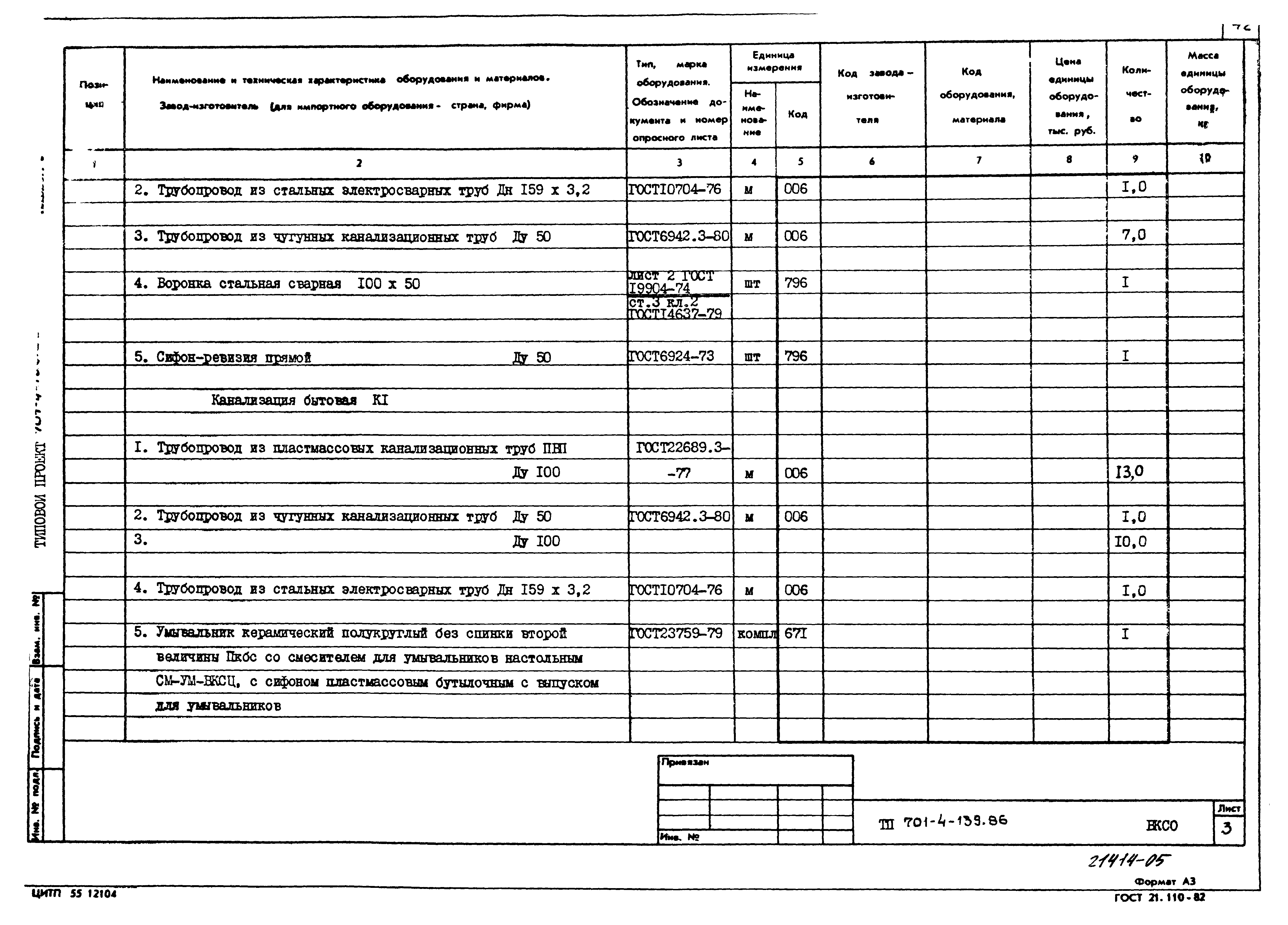 Типовой проект 701-4-139.86