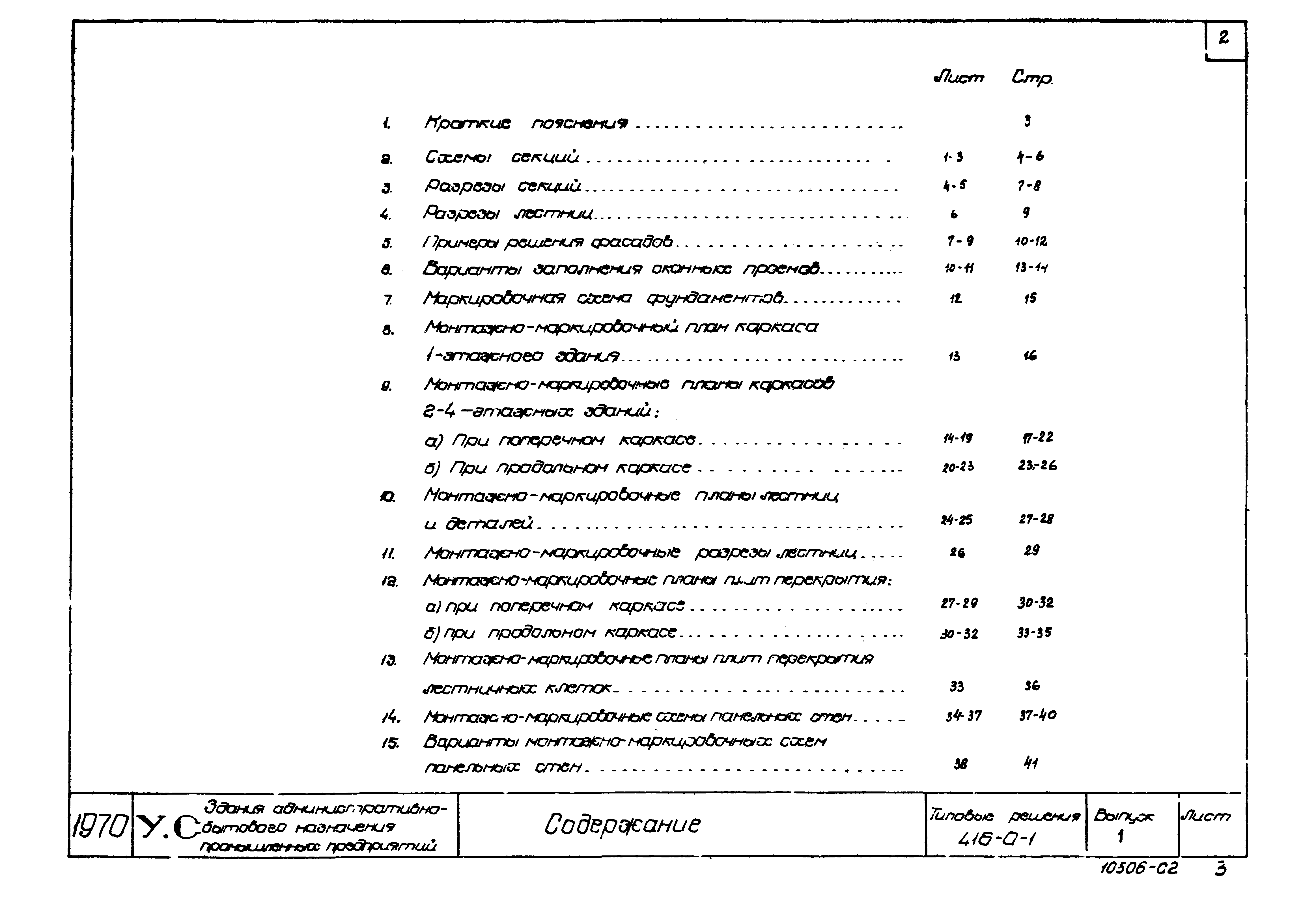 Серия 416-0-1