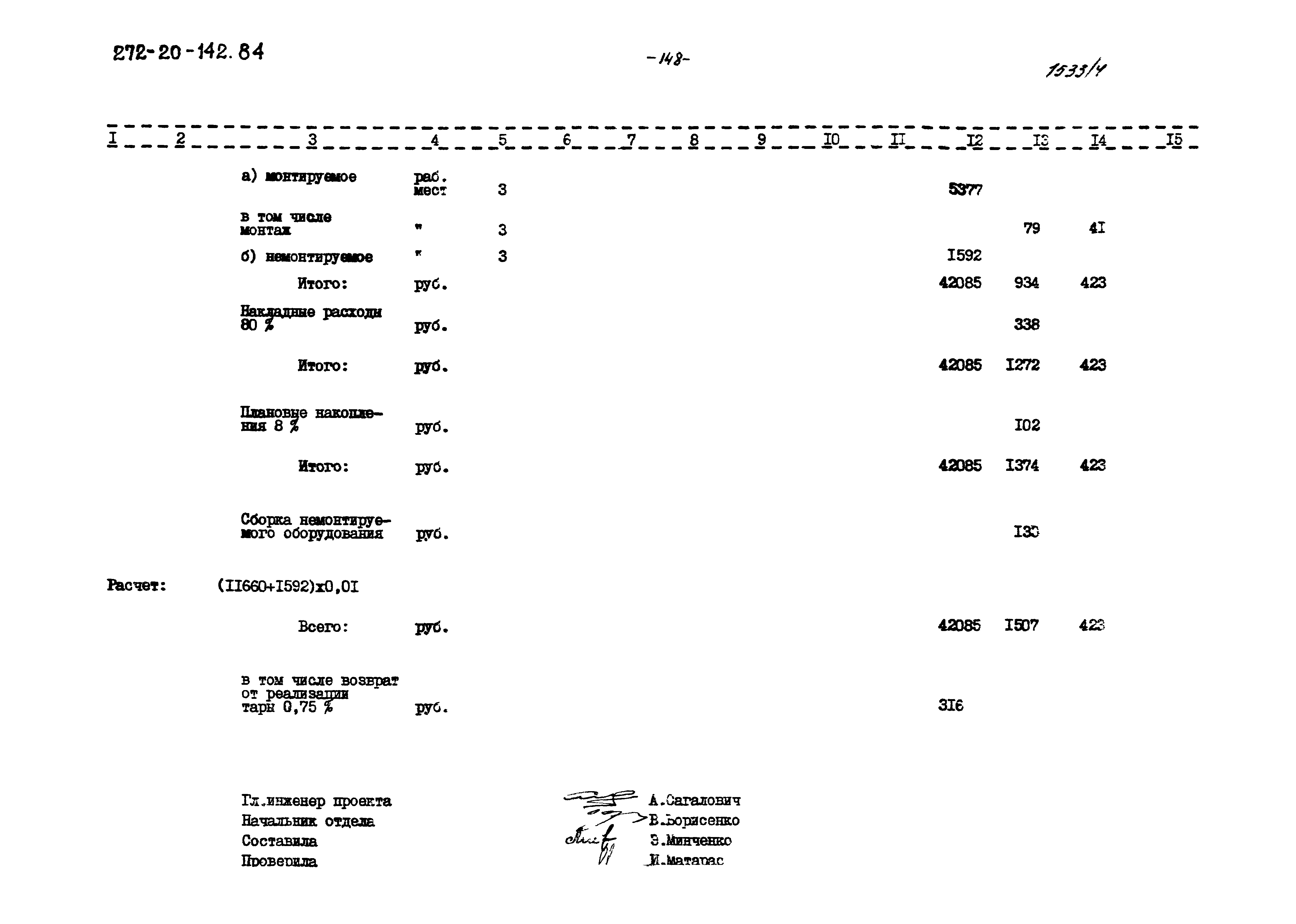 Типовой проект 272-20-142.84