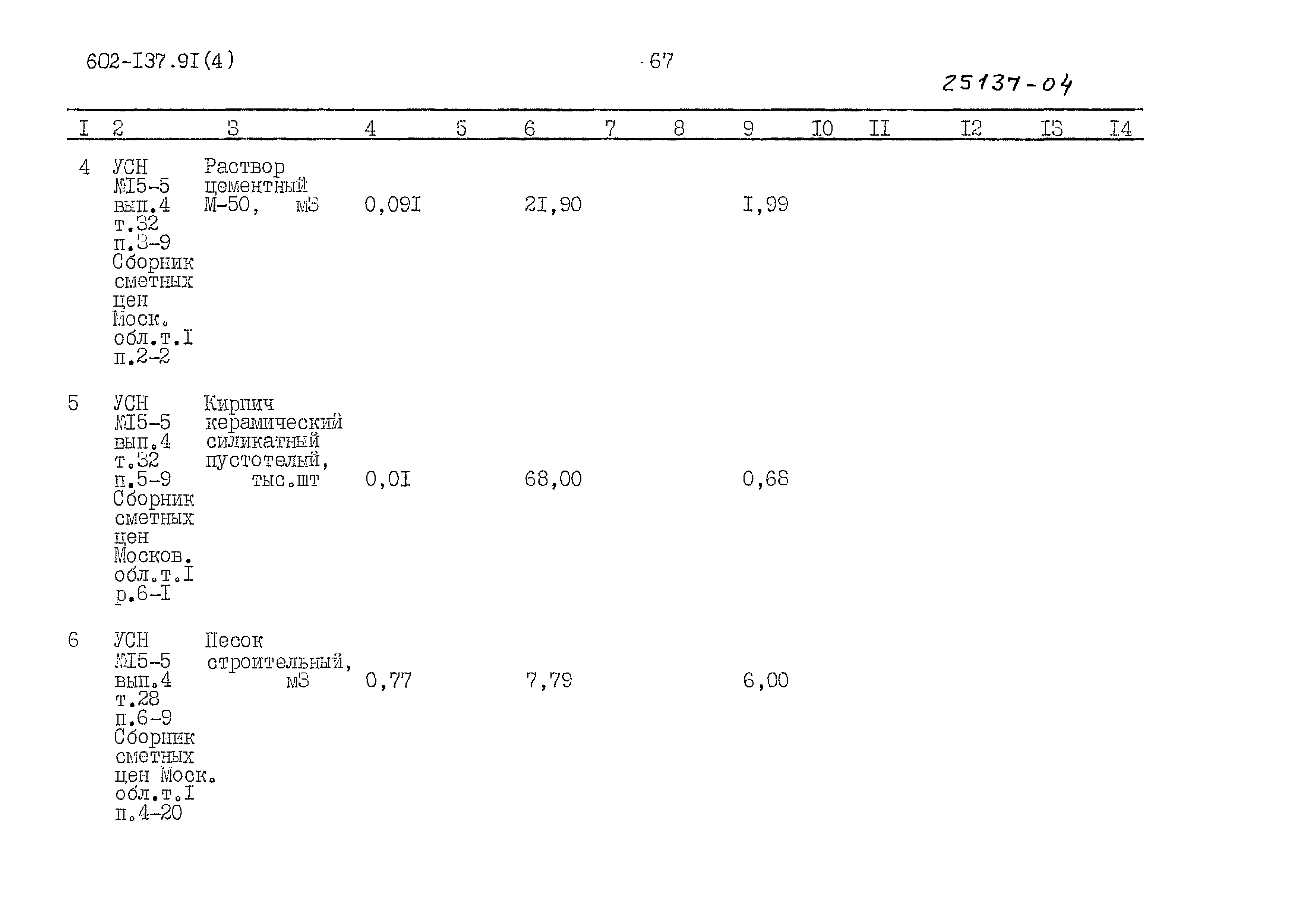 Типовой проект 602-137.91