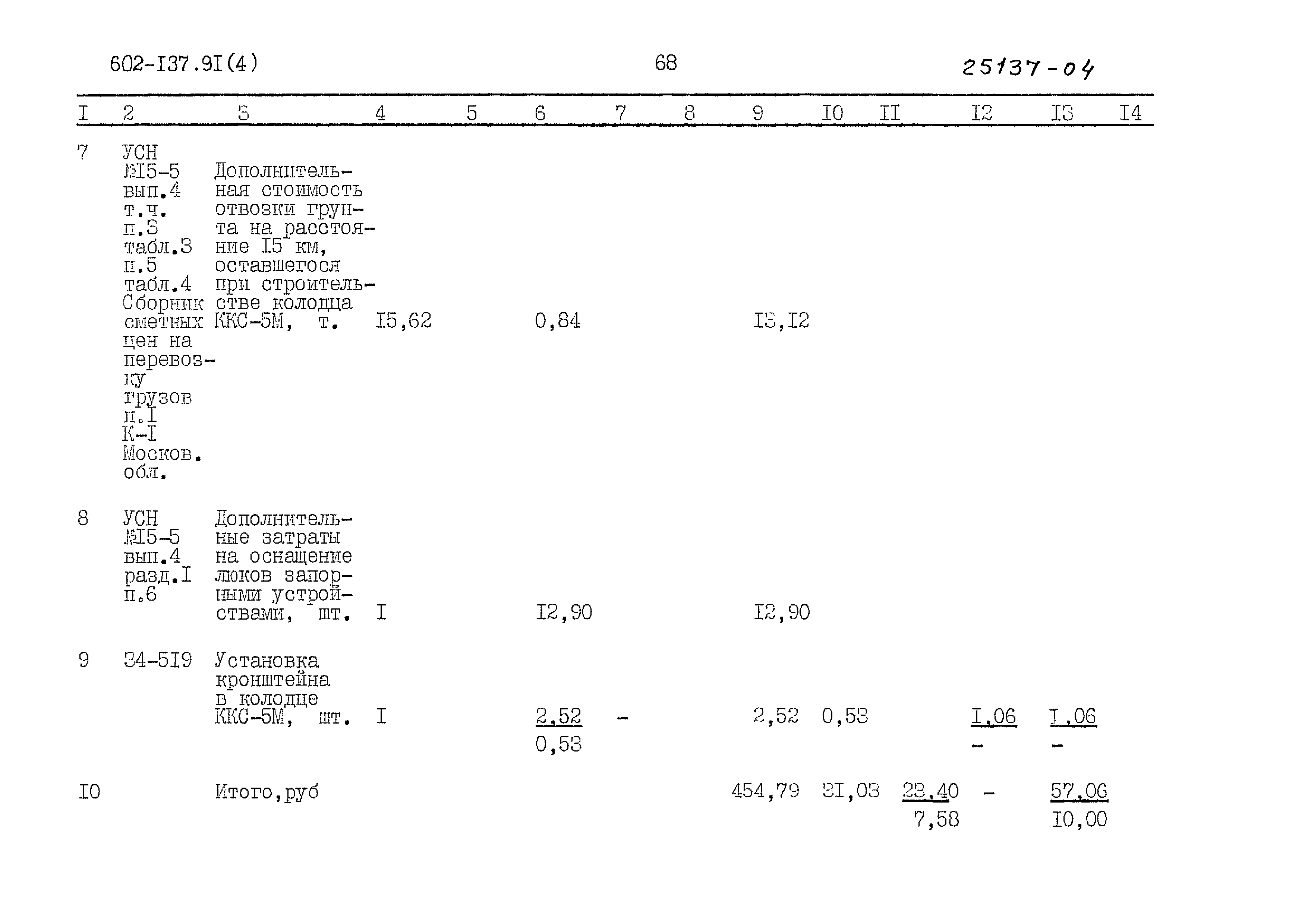 Типовой проект 602-137.91