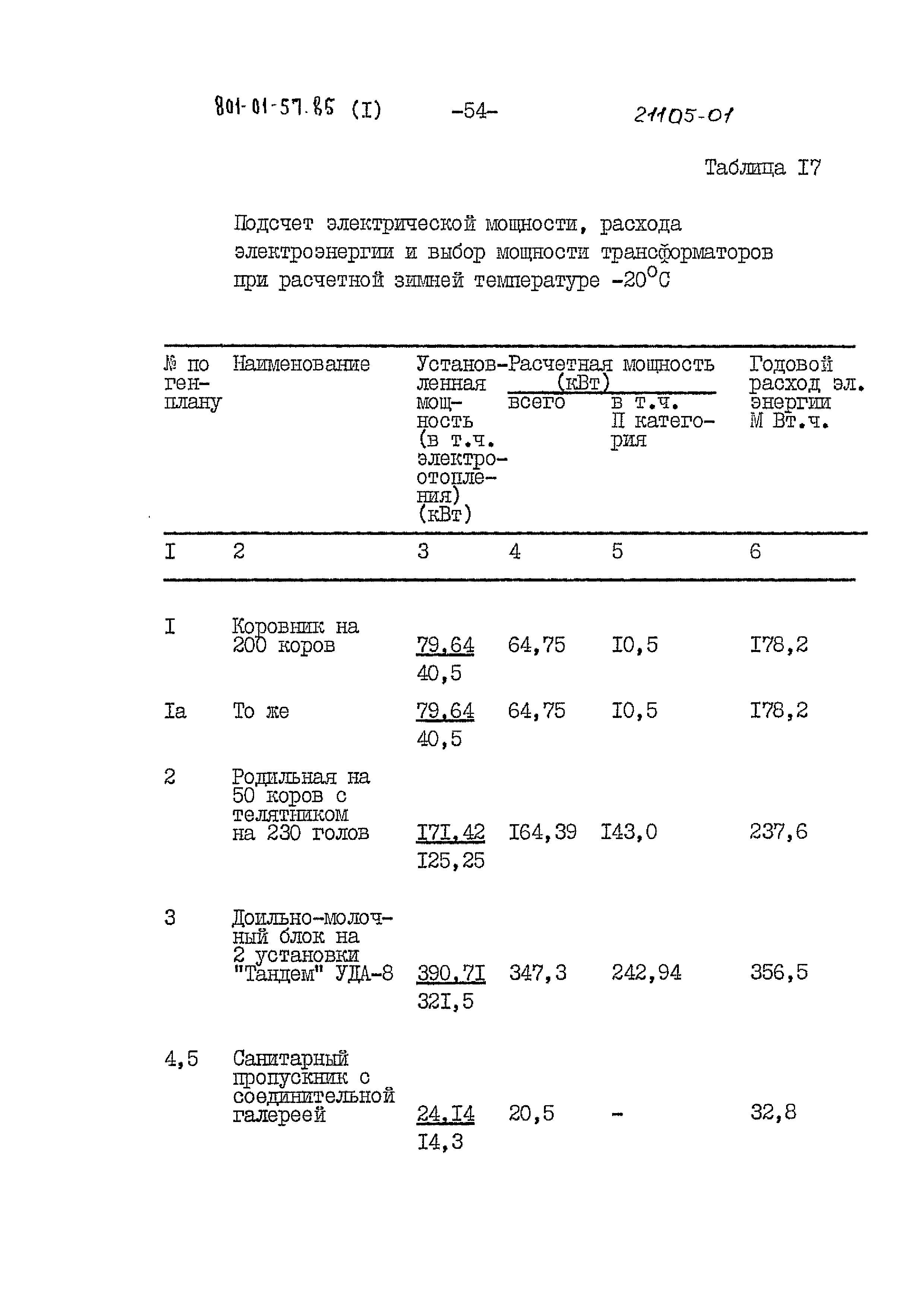 Типовые проектные решения 801-01-57.85