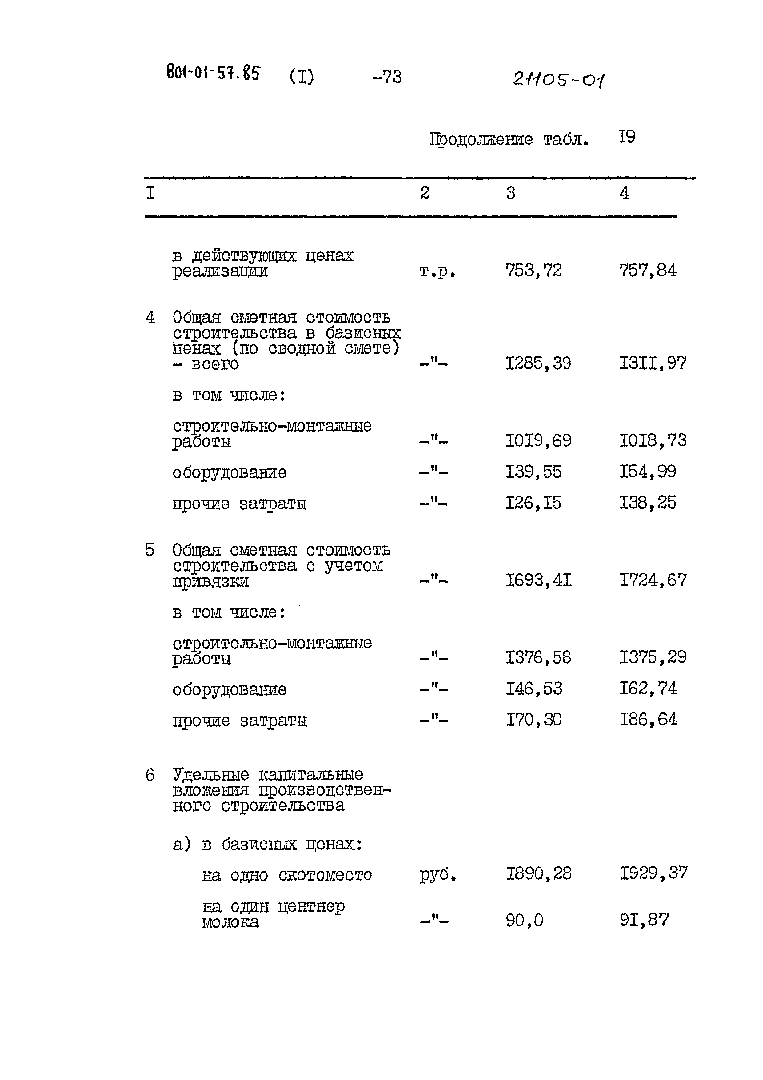 Типовые проектные решения 801-01-57.85