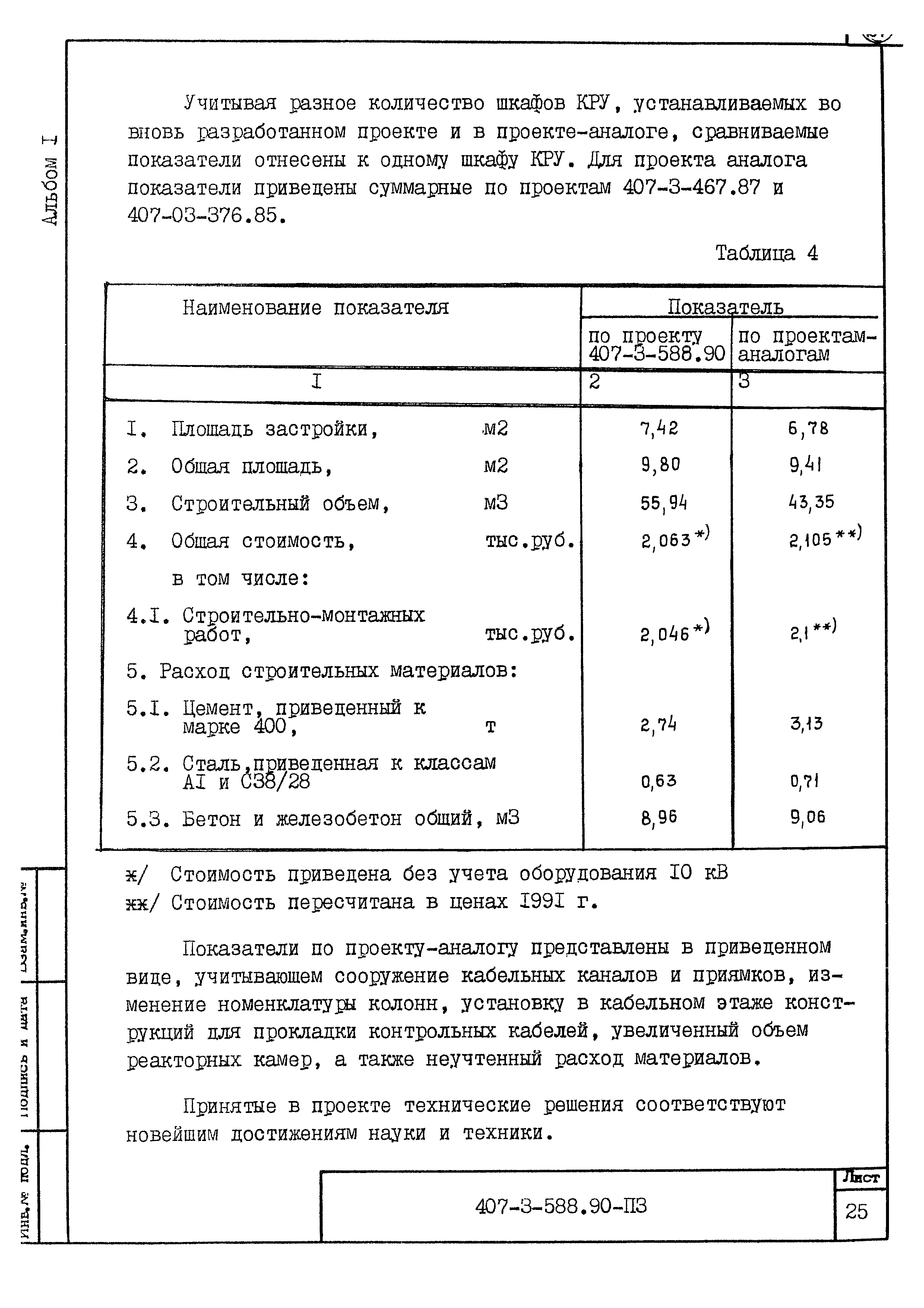 Типовой проект 407-3-588.90