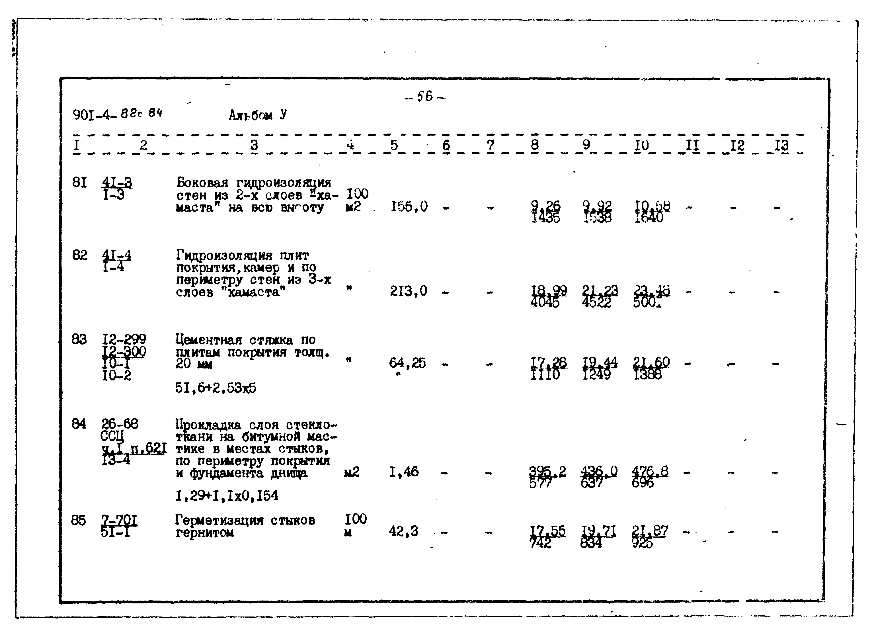 Типовой проект 901-4-82с.84