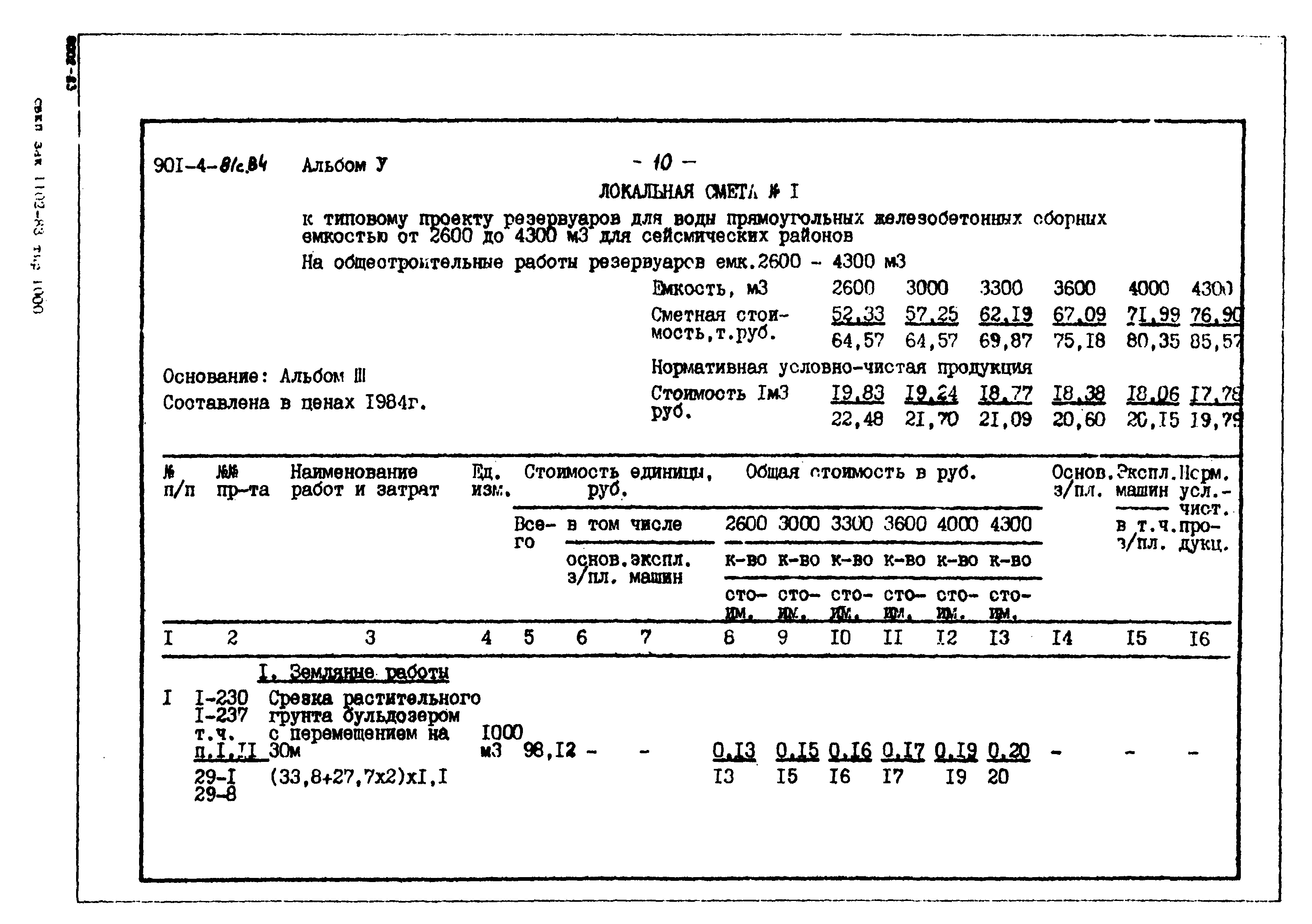 Типовой проект 901-4-81с.84