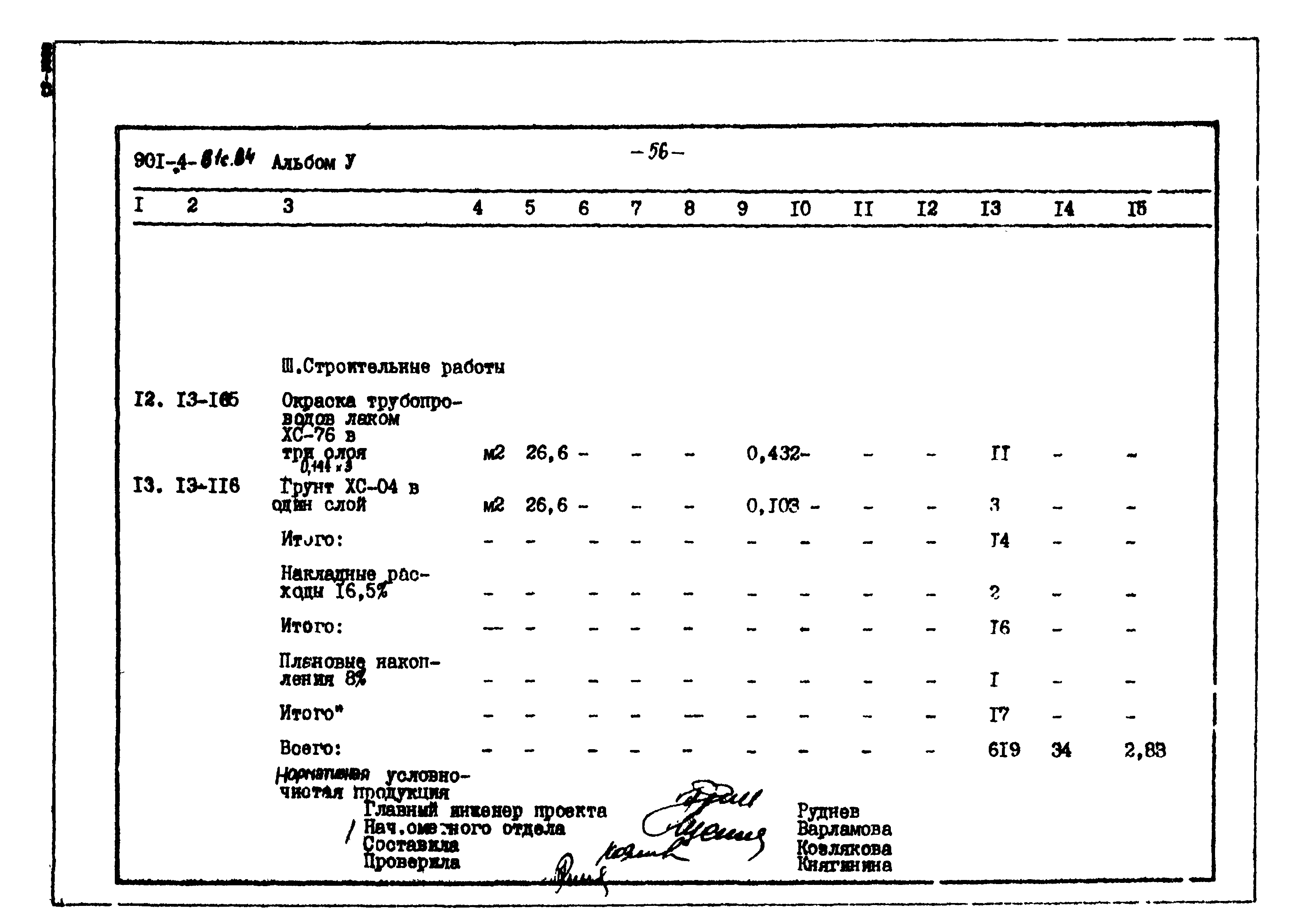 Типовой проект 901-4-81с.84