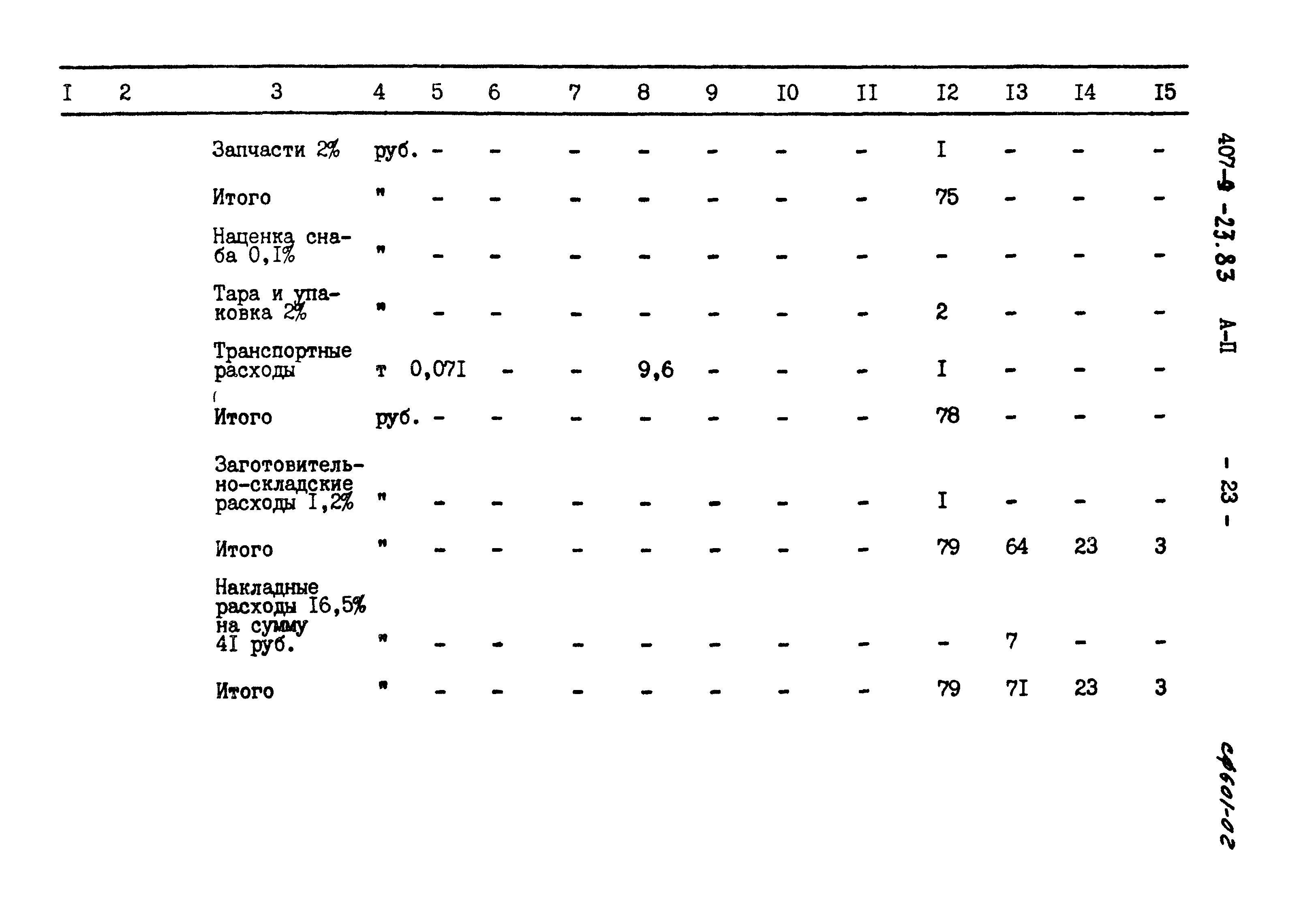 Типовой проект 407-9-23.83