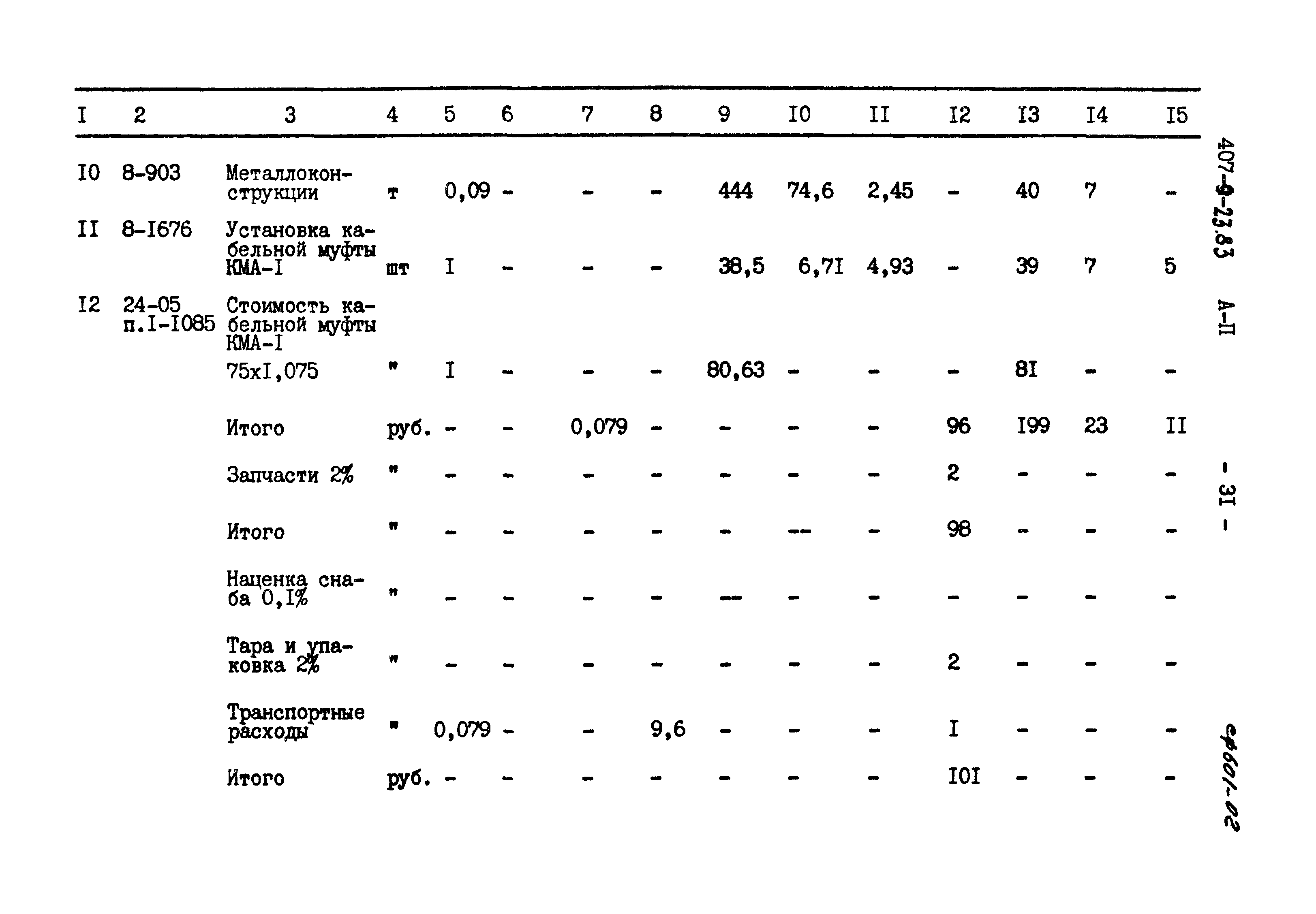 Типовой проект 407-9-23.83