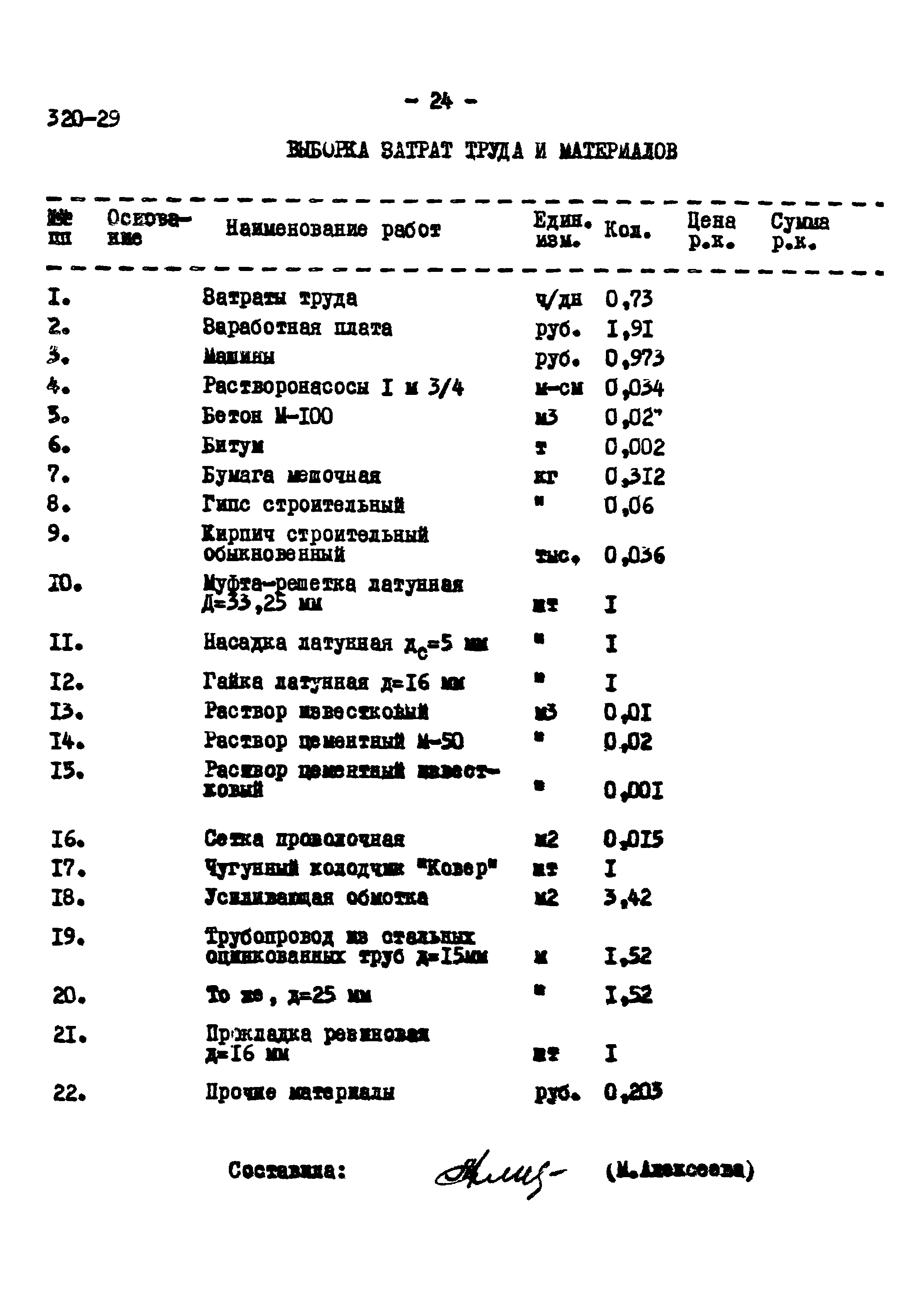 Типовой проект 320-29