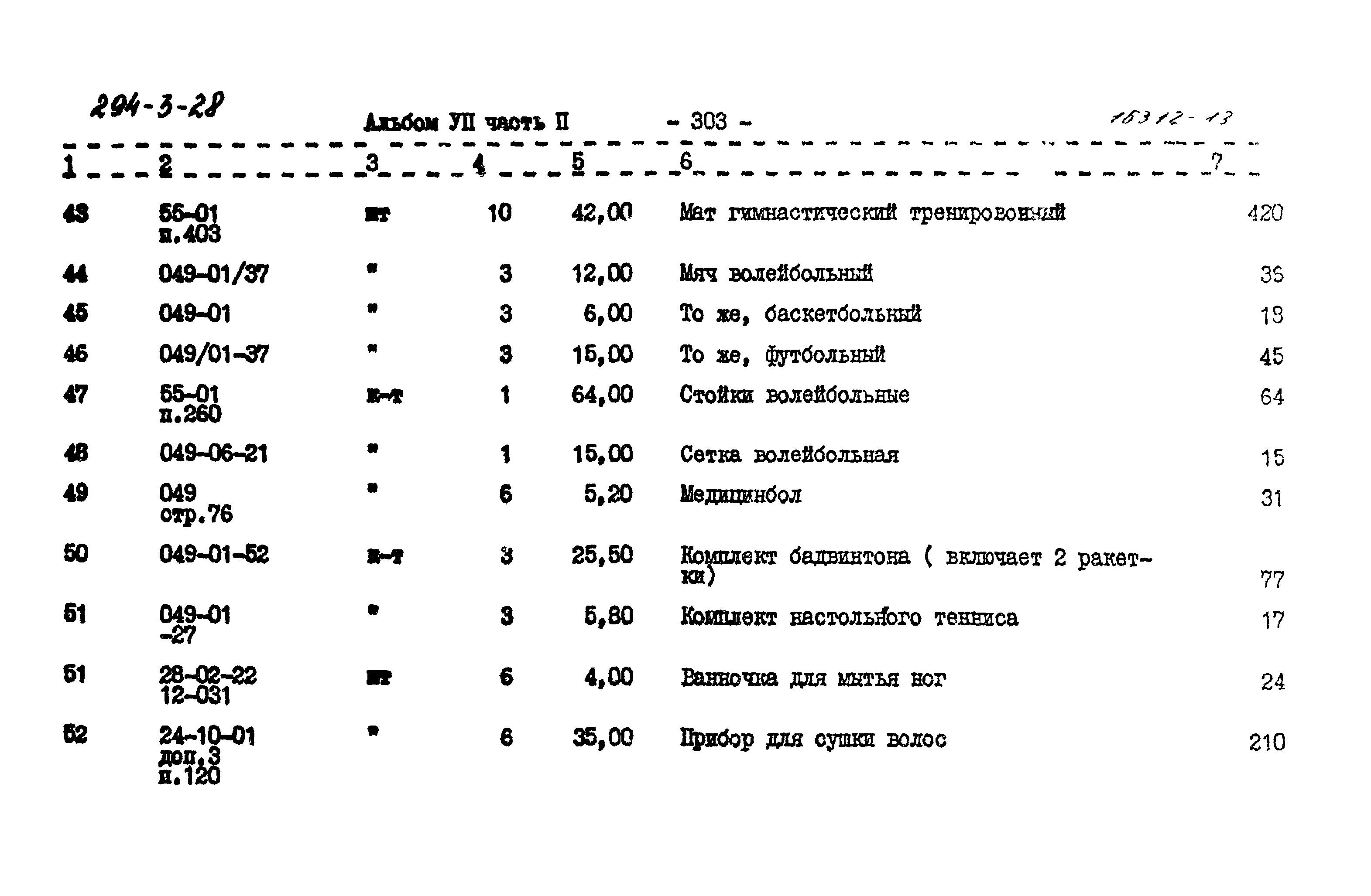 Типовой проект 294-3-28