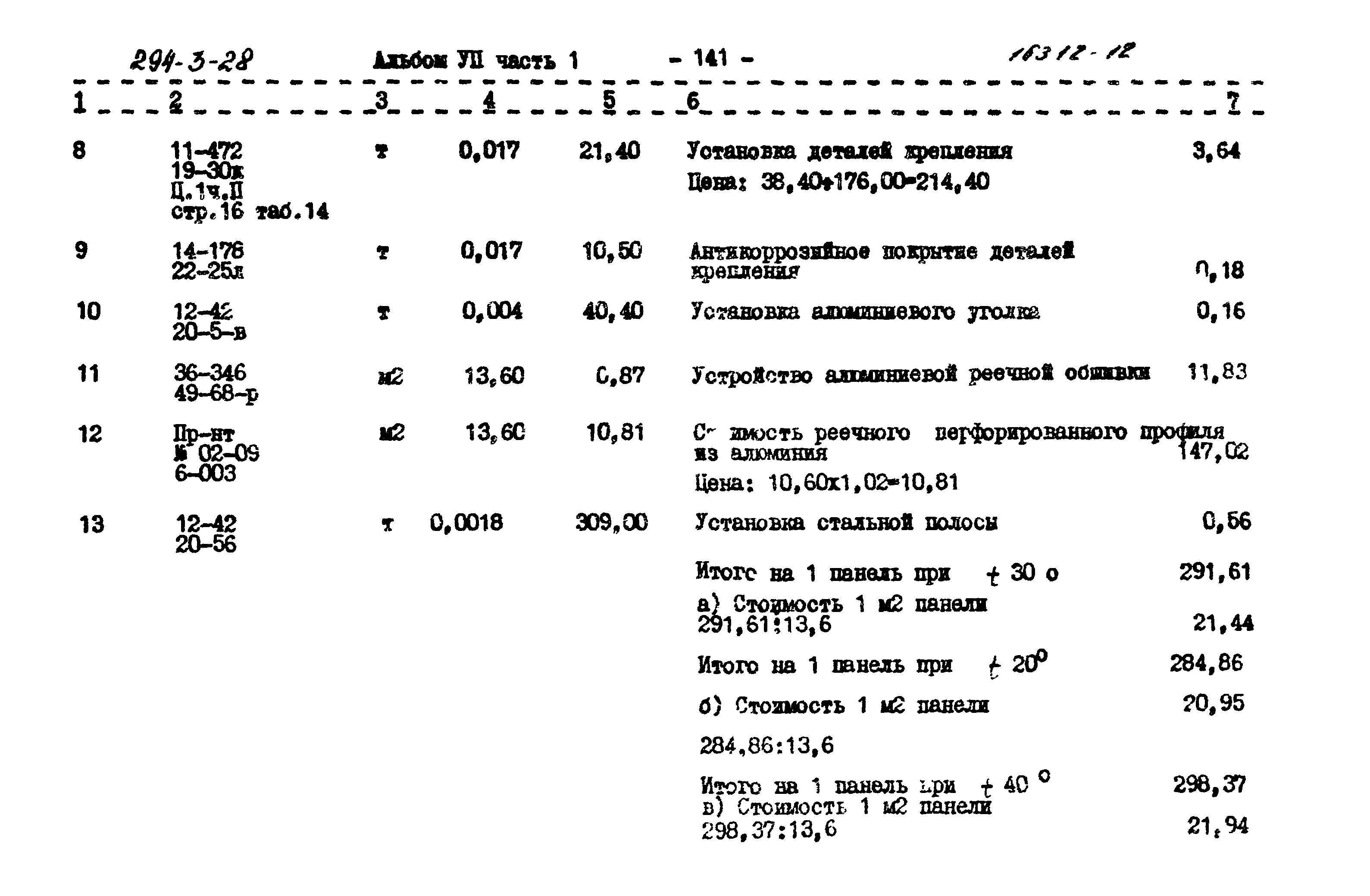 Типовой проект 294-3-28