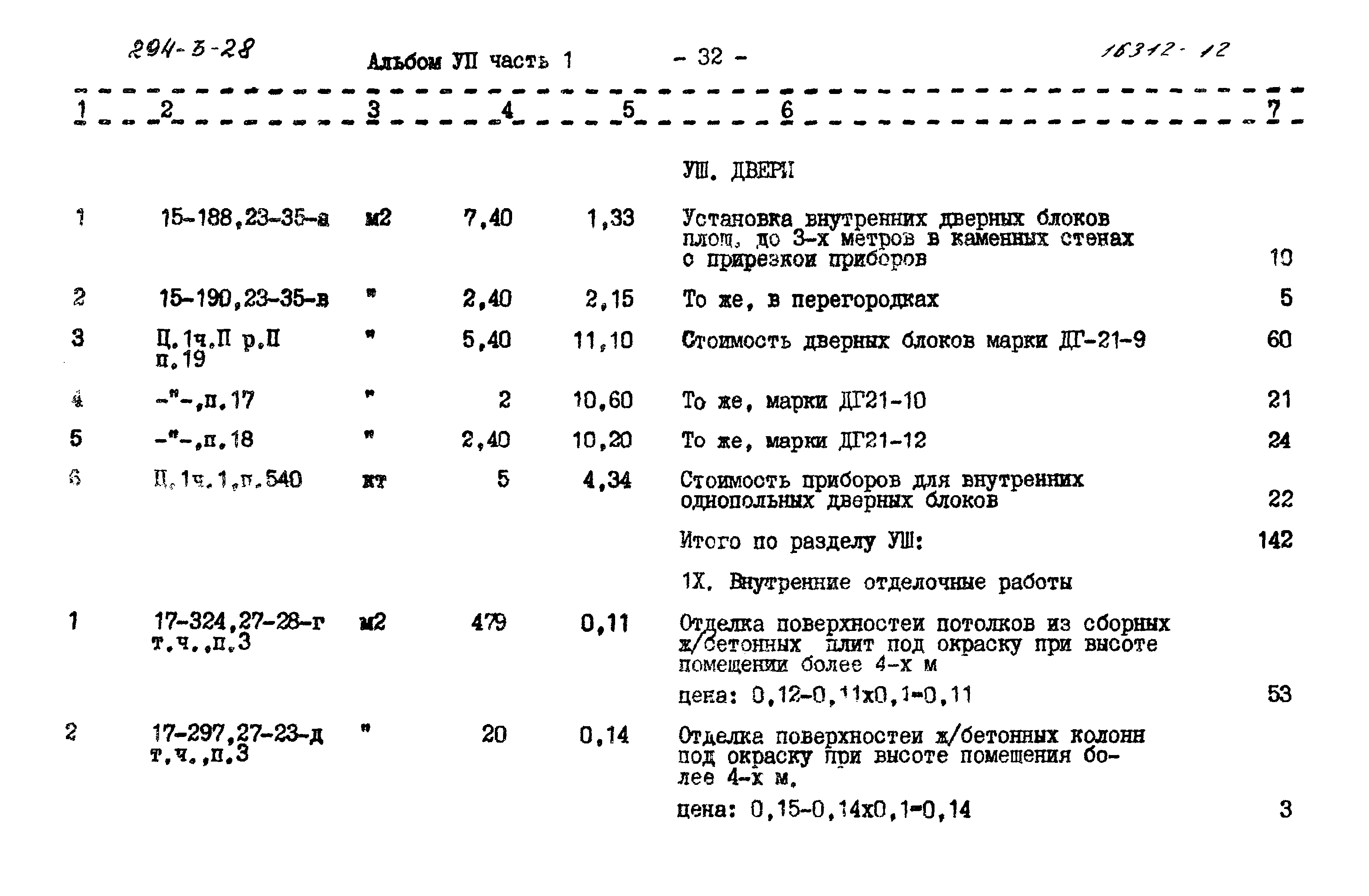 Типовой проект 294-3-28