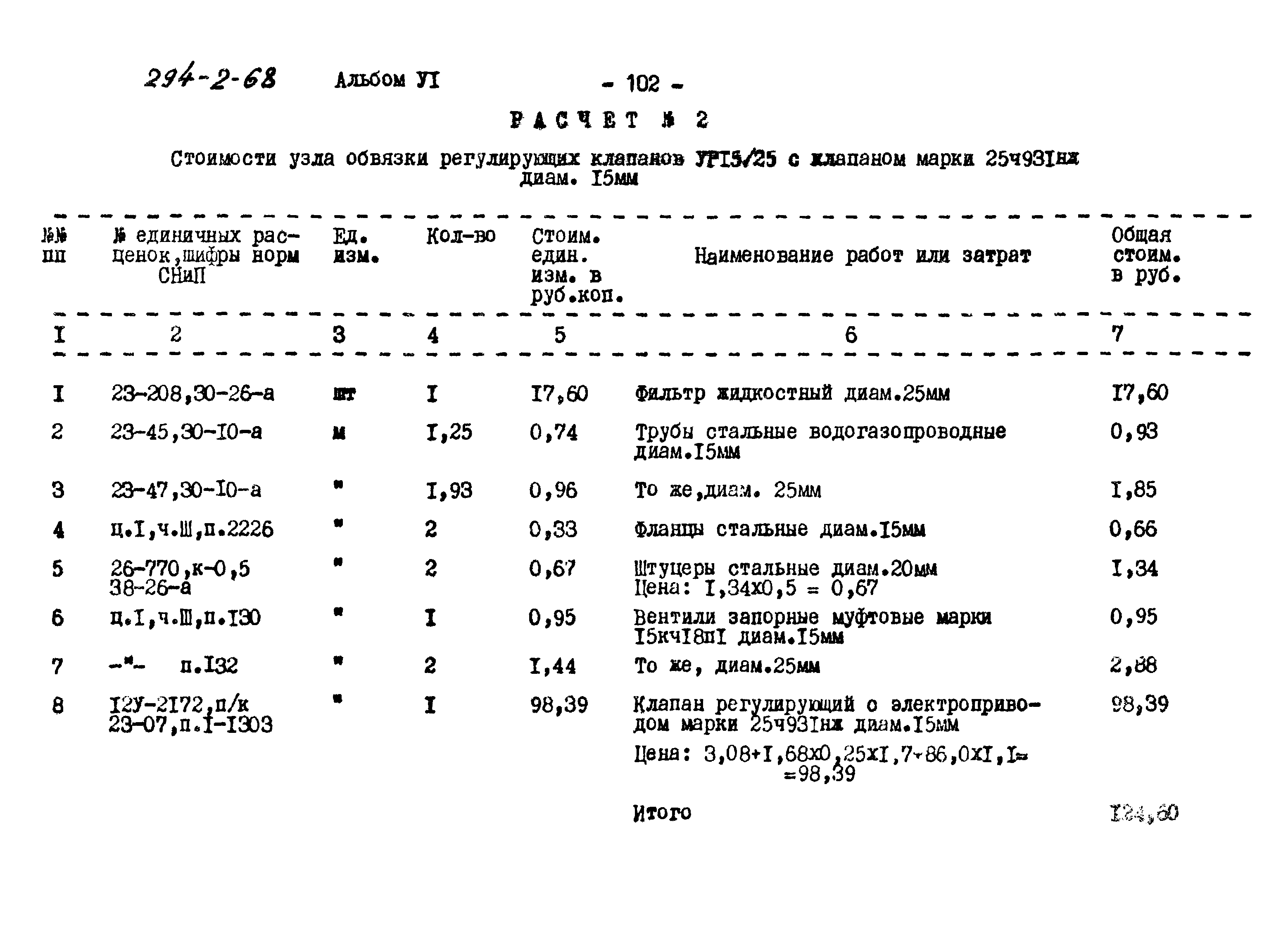 Типовой проект 294-2-68