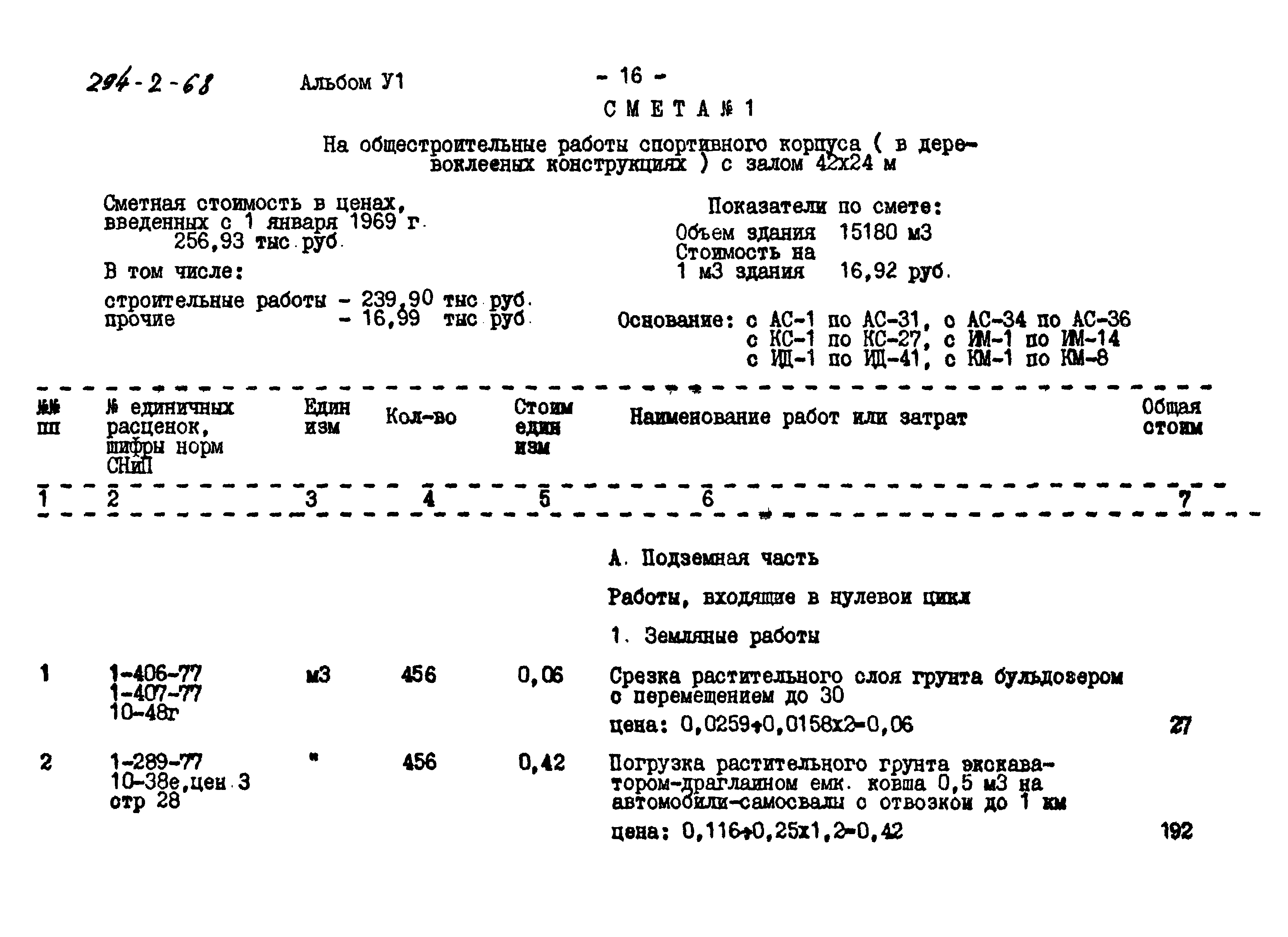 Типовой проект 294-2-68