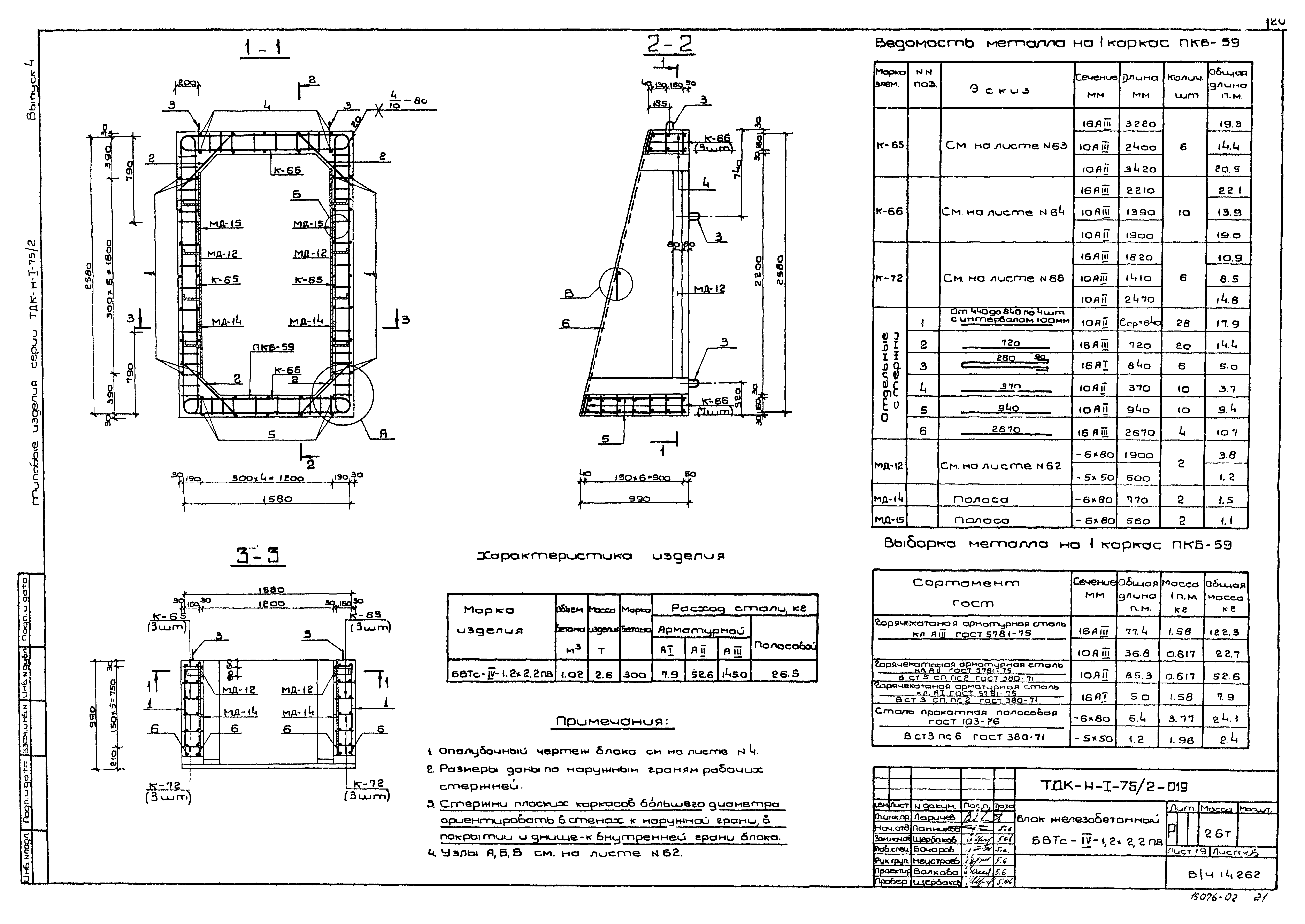 Серия ТДК-Н-1-75/2