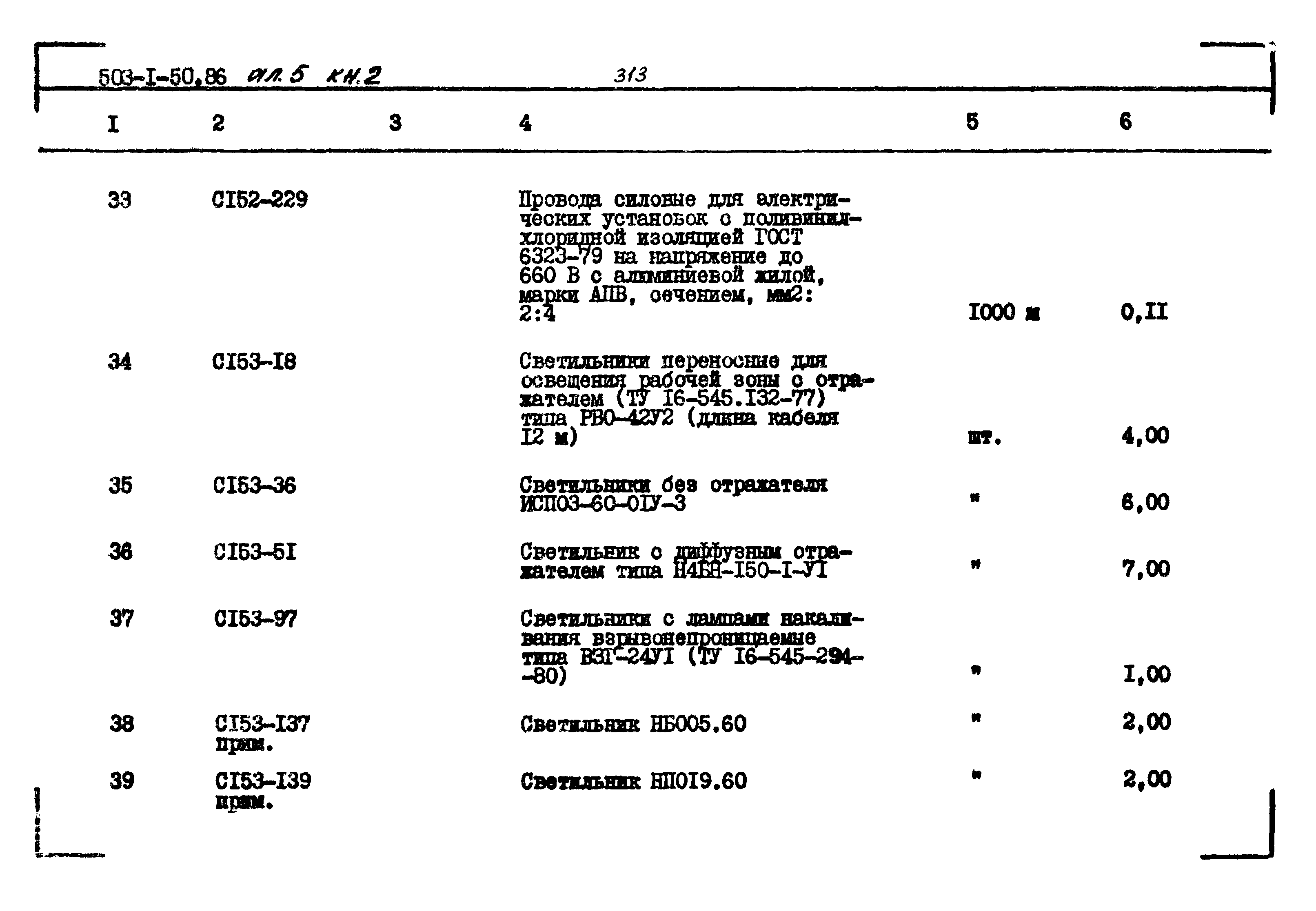 Типовой проект 503-1-50.86