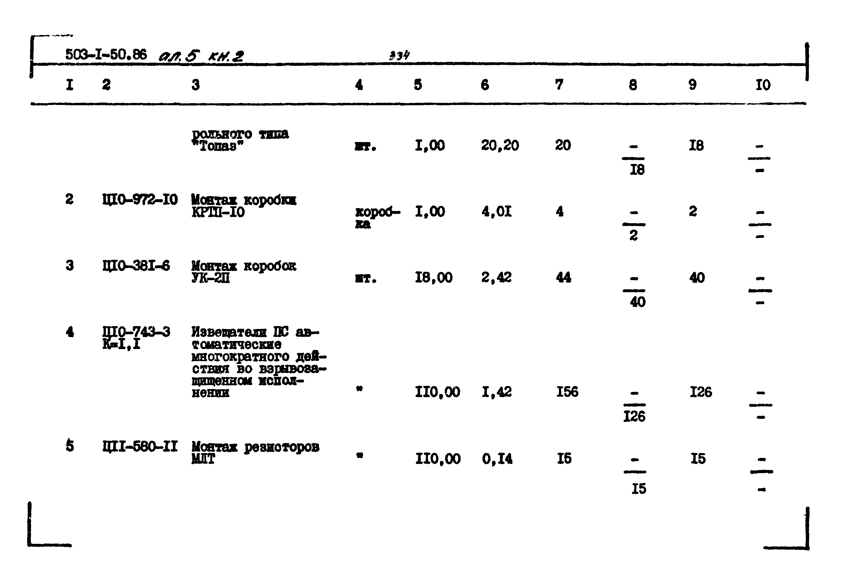 Типовой проект 503-1-50.86