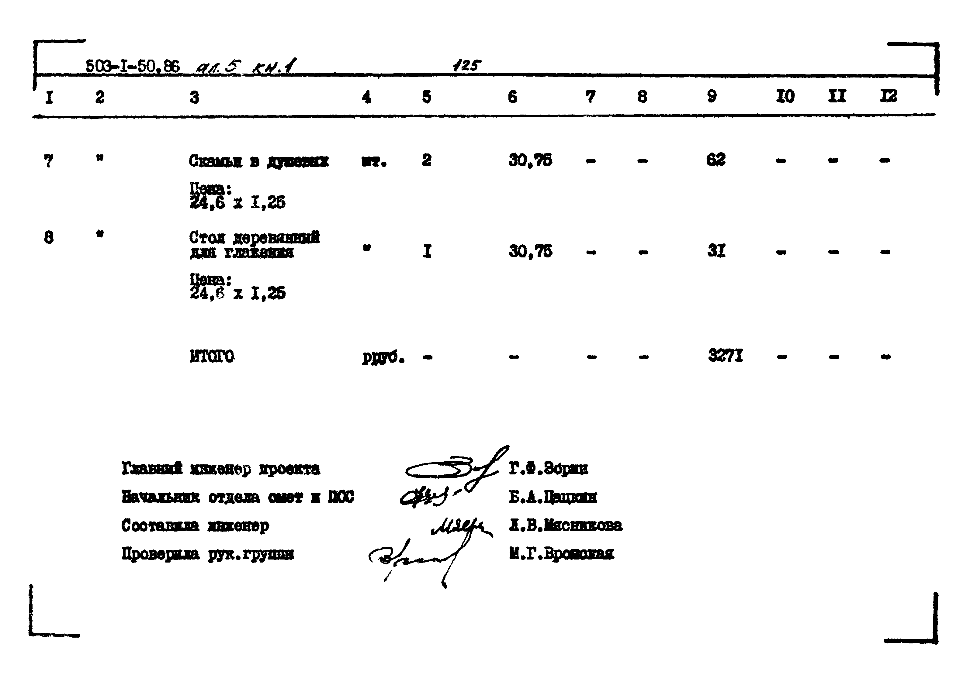 Типовой проект 503-1-50.86