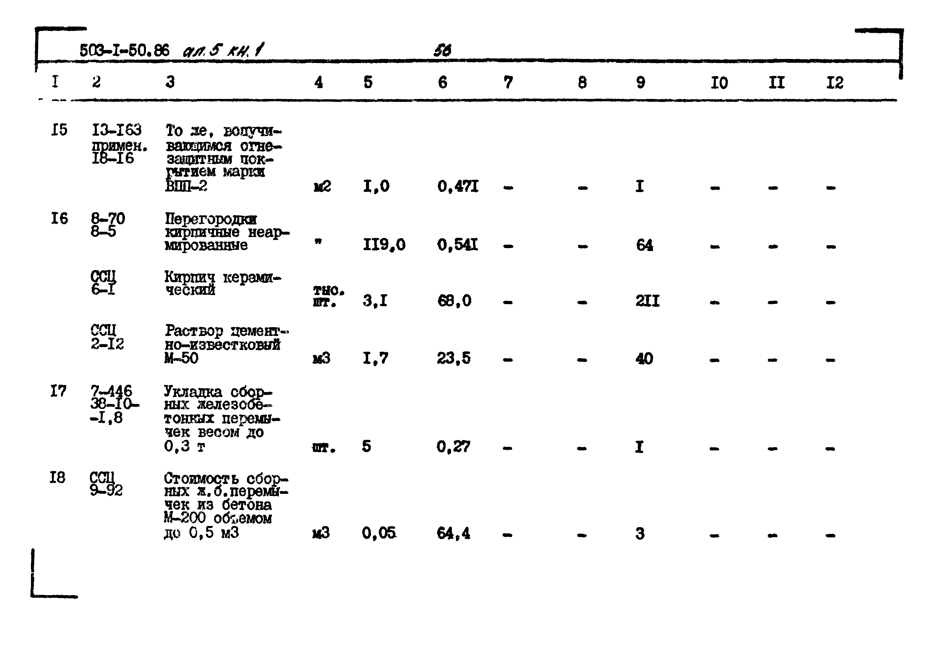 Типовой проект 503-1-50.86