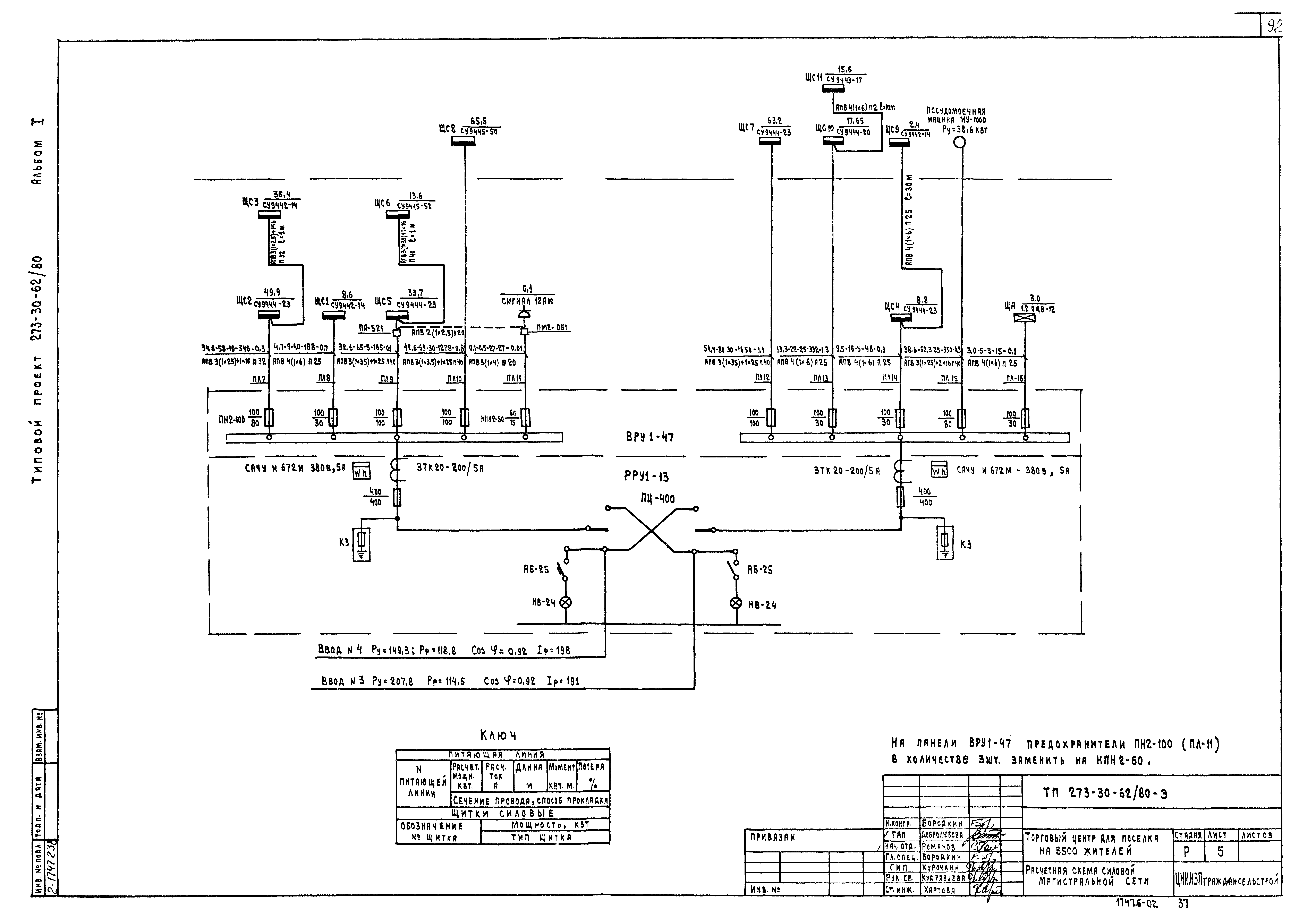 Типовой проект 273-30-62/80