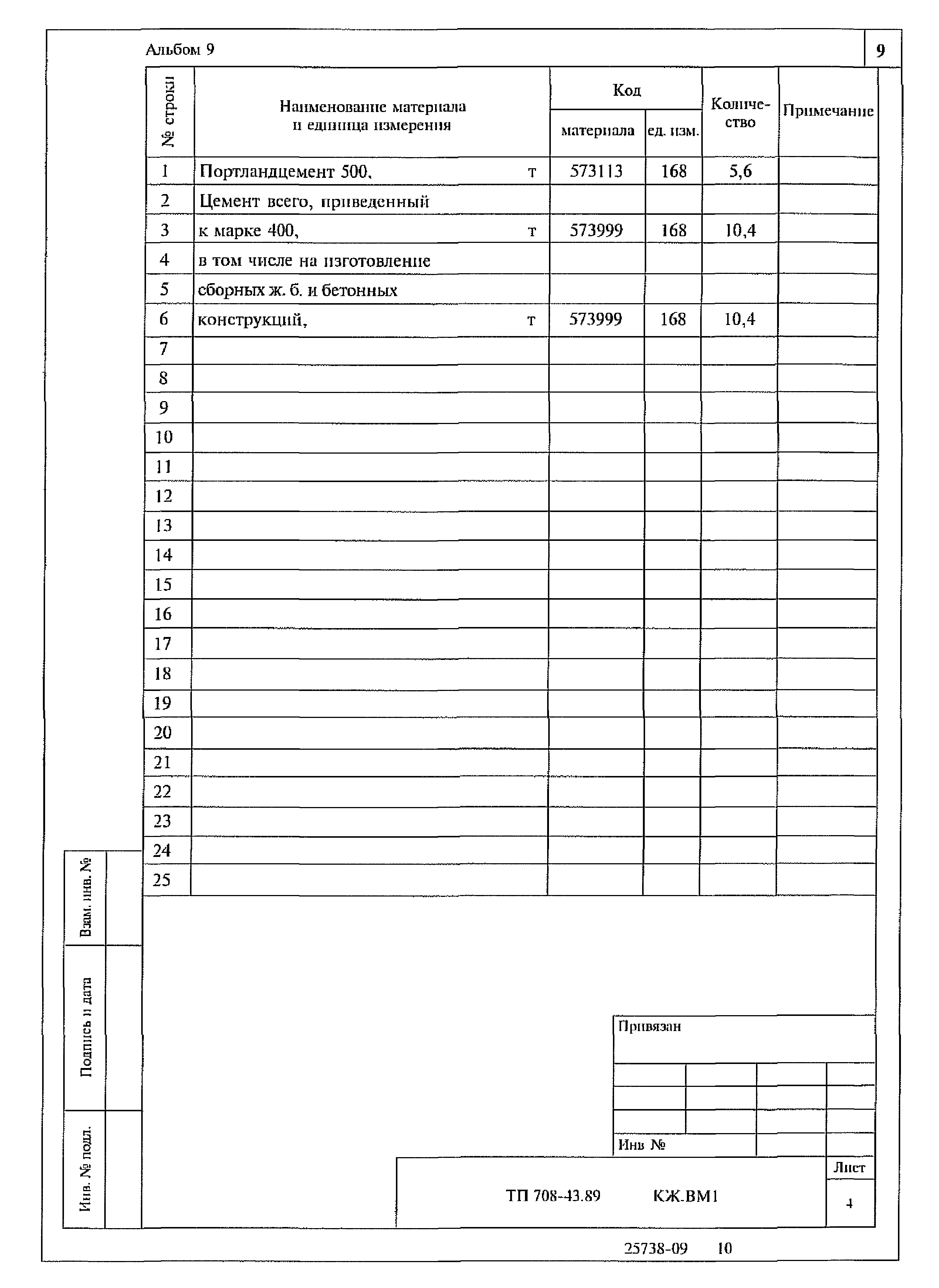 Типовой проект 708-43.89