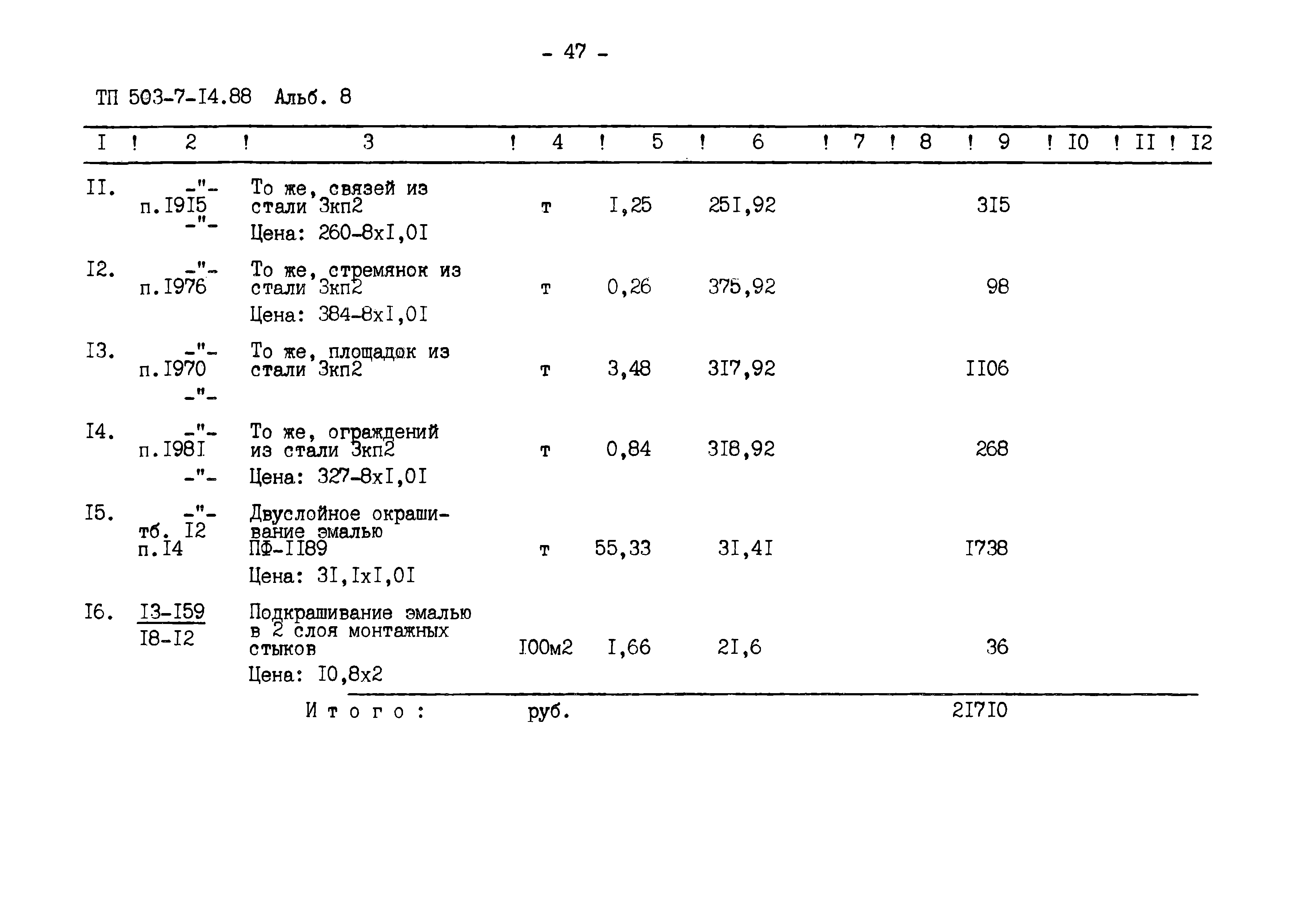 Типовой проект 503-7-14.88