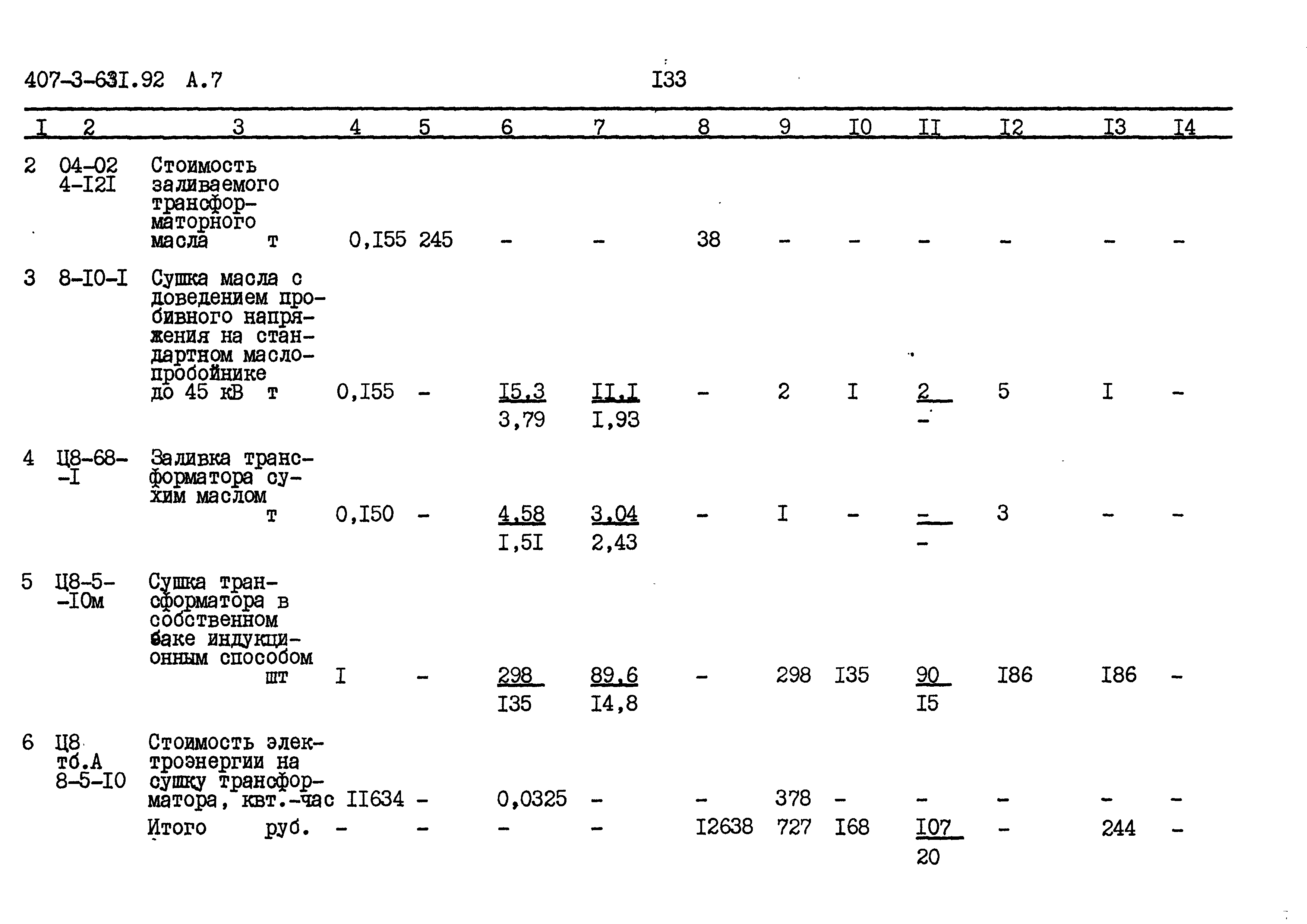 Типовой проект 407-3-631.92