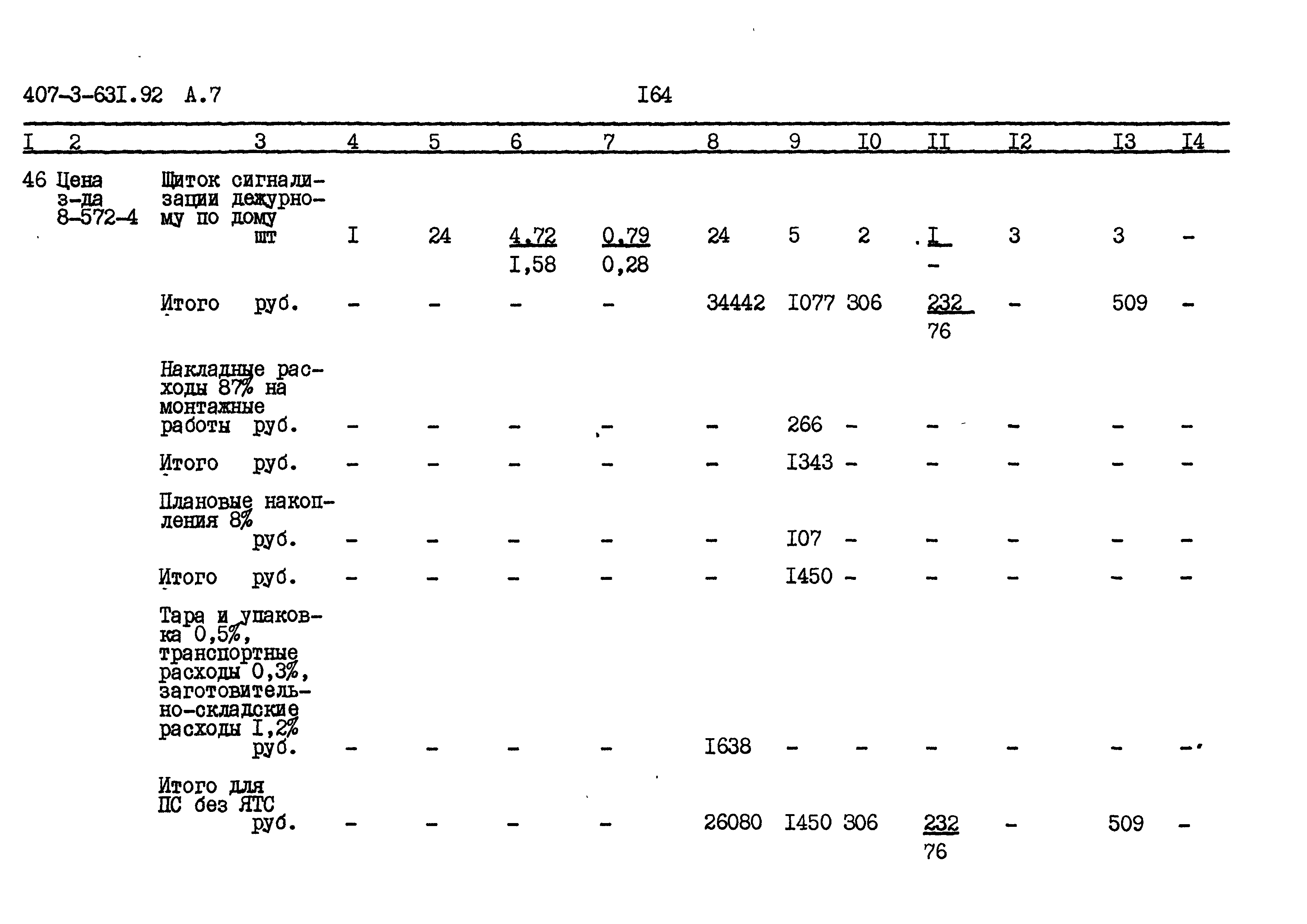 Типовой проект 407-3-631.92