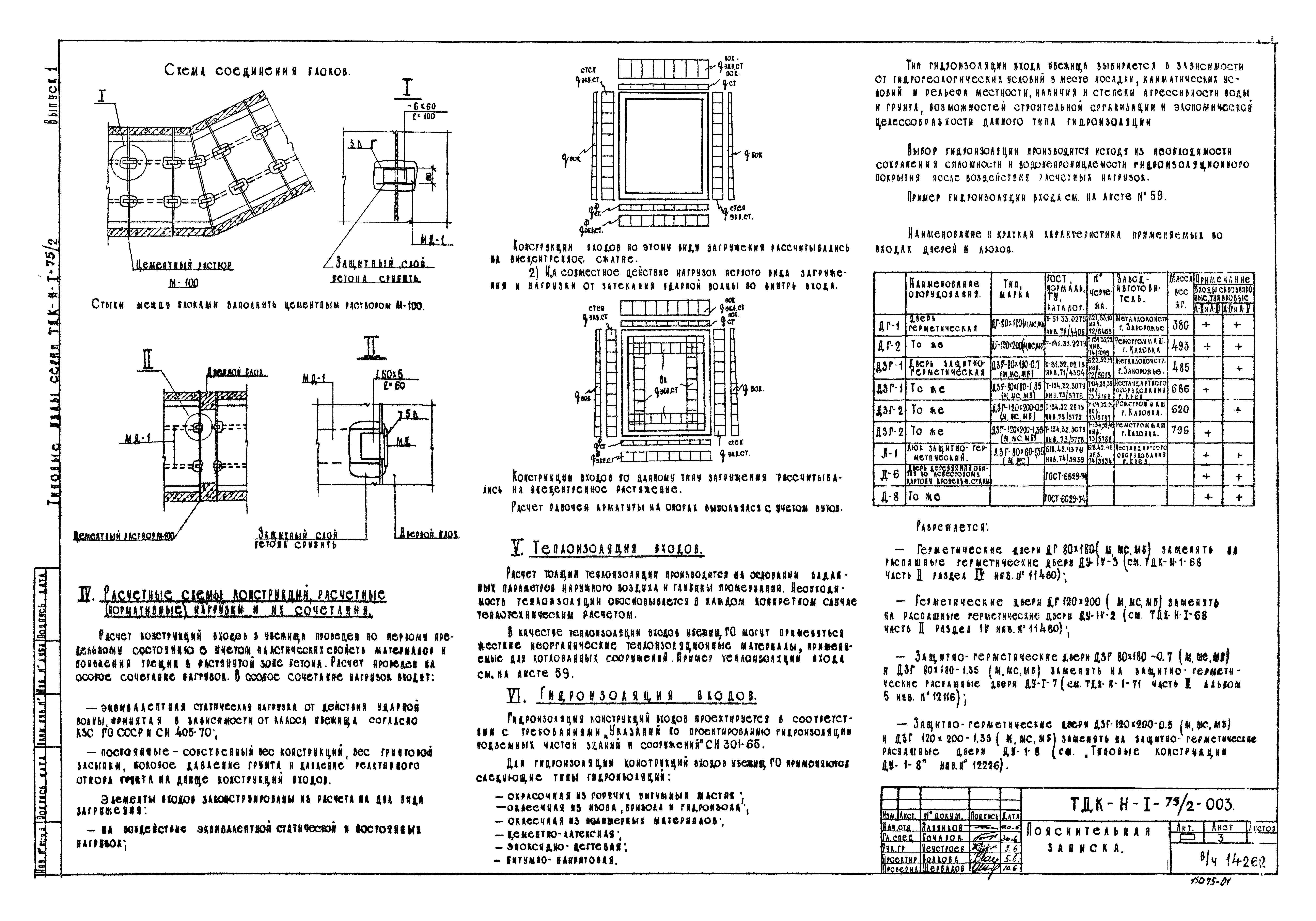 Серия ТДК-Н-1-75/2