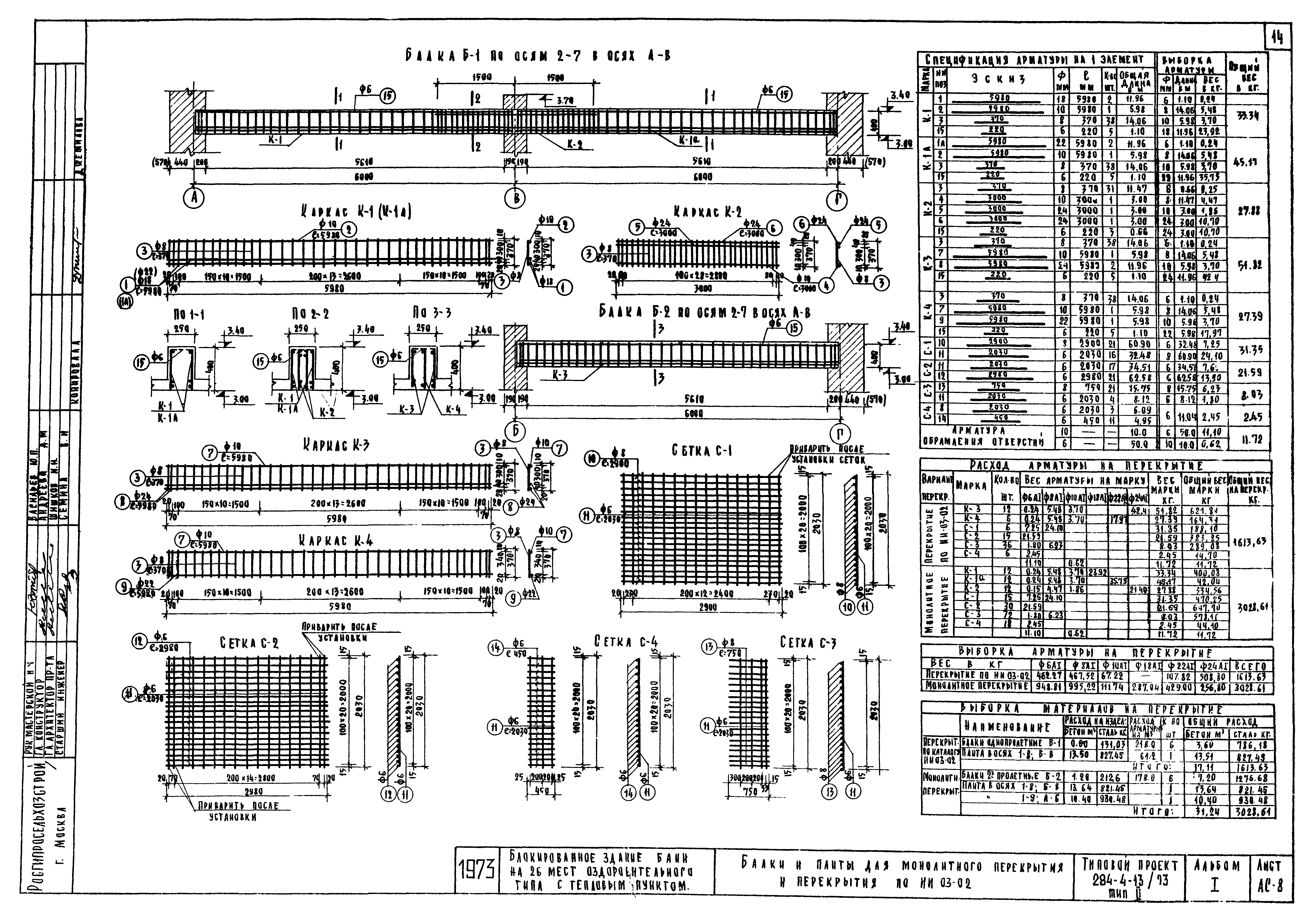 Типовой проект 284-4-13/73