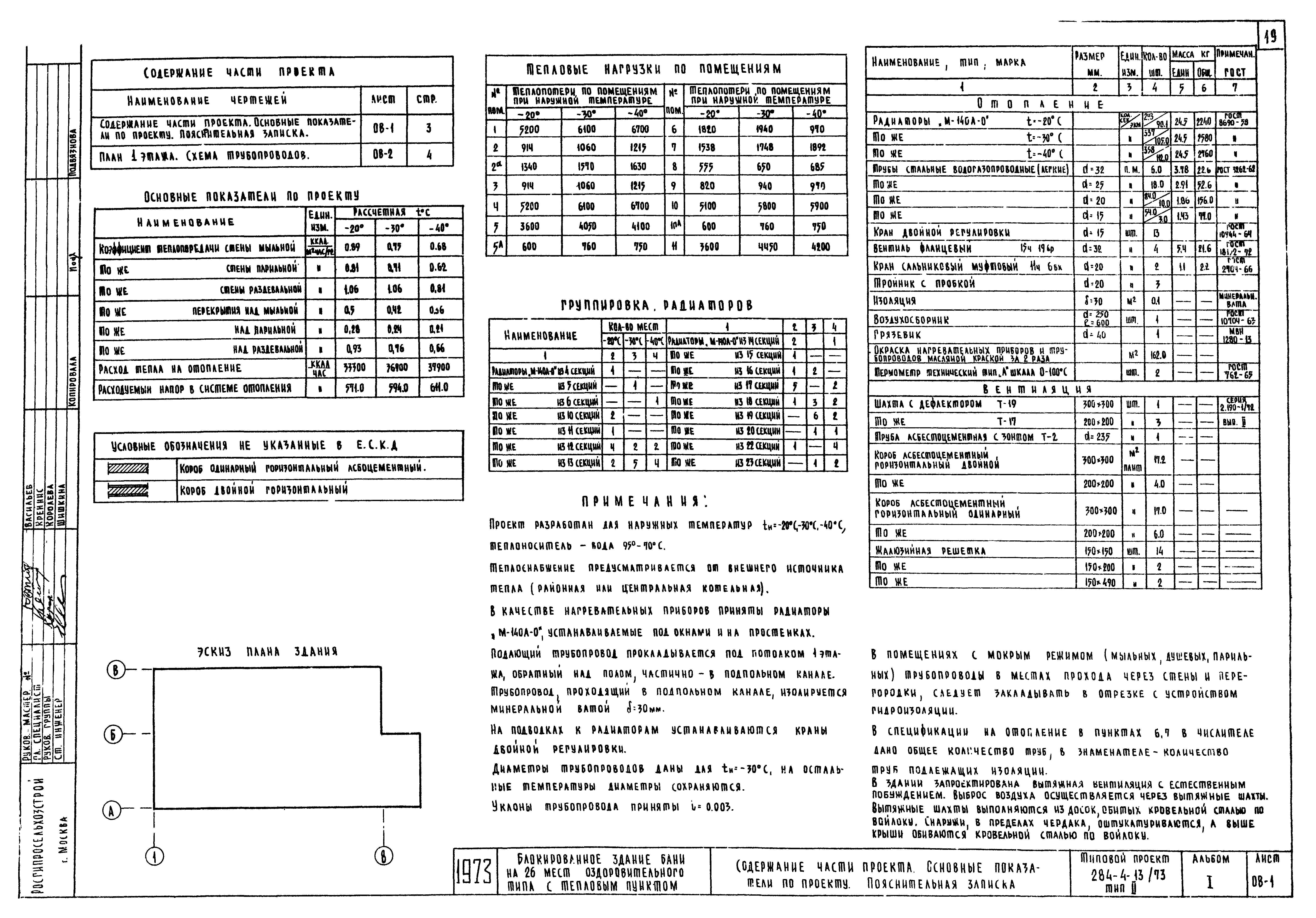 Типовой проект 284-4-13/73