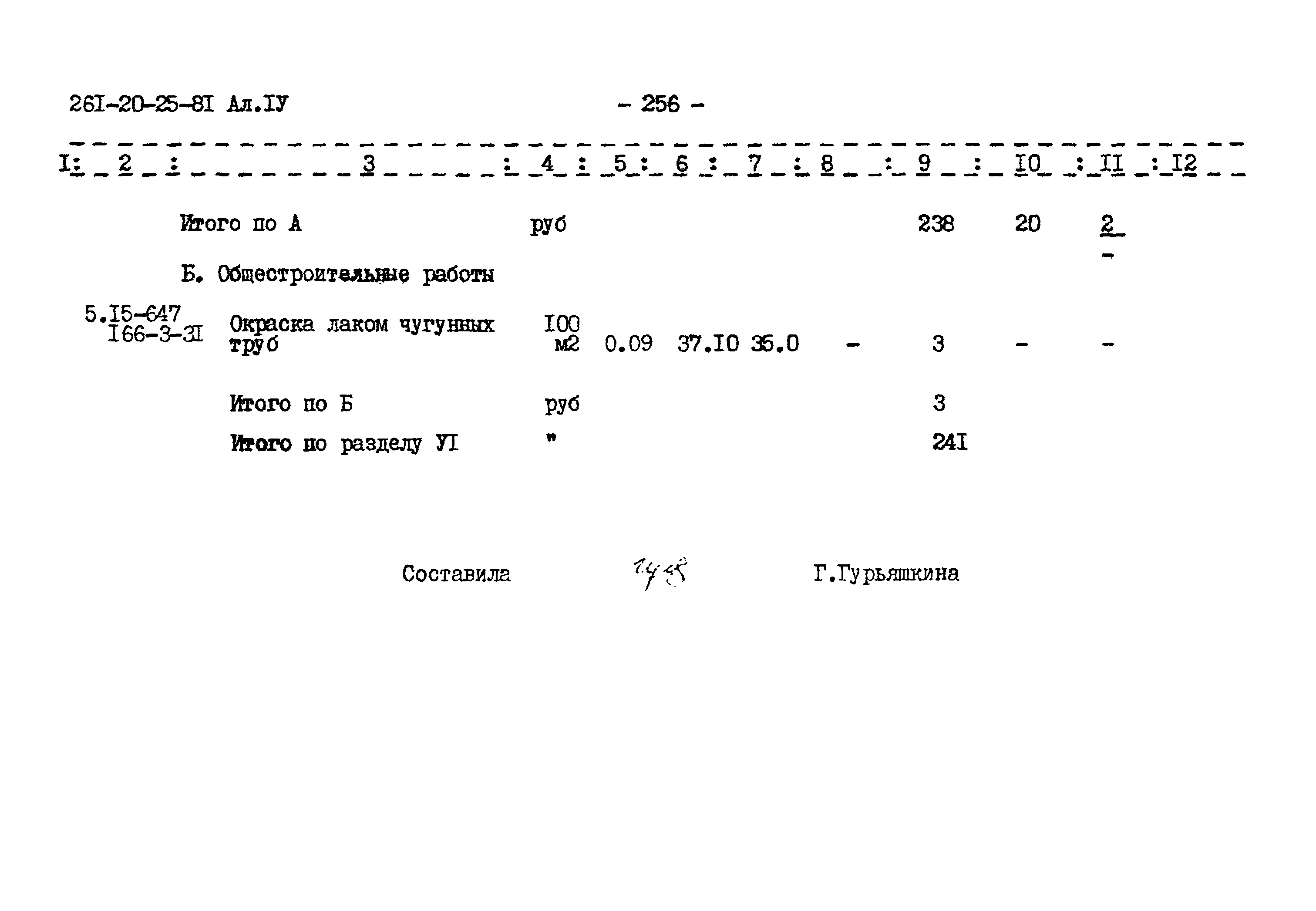 Типовой проект 261-20-25-81.86