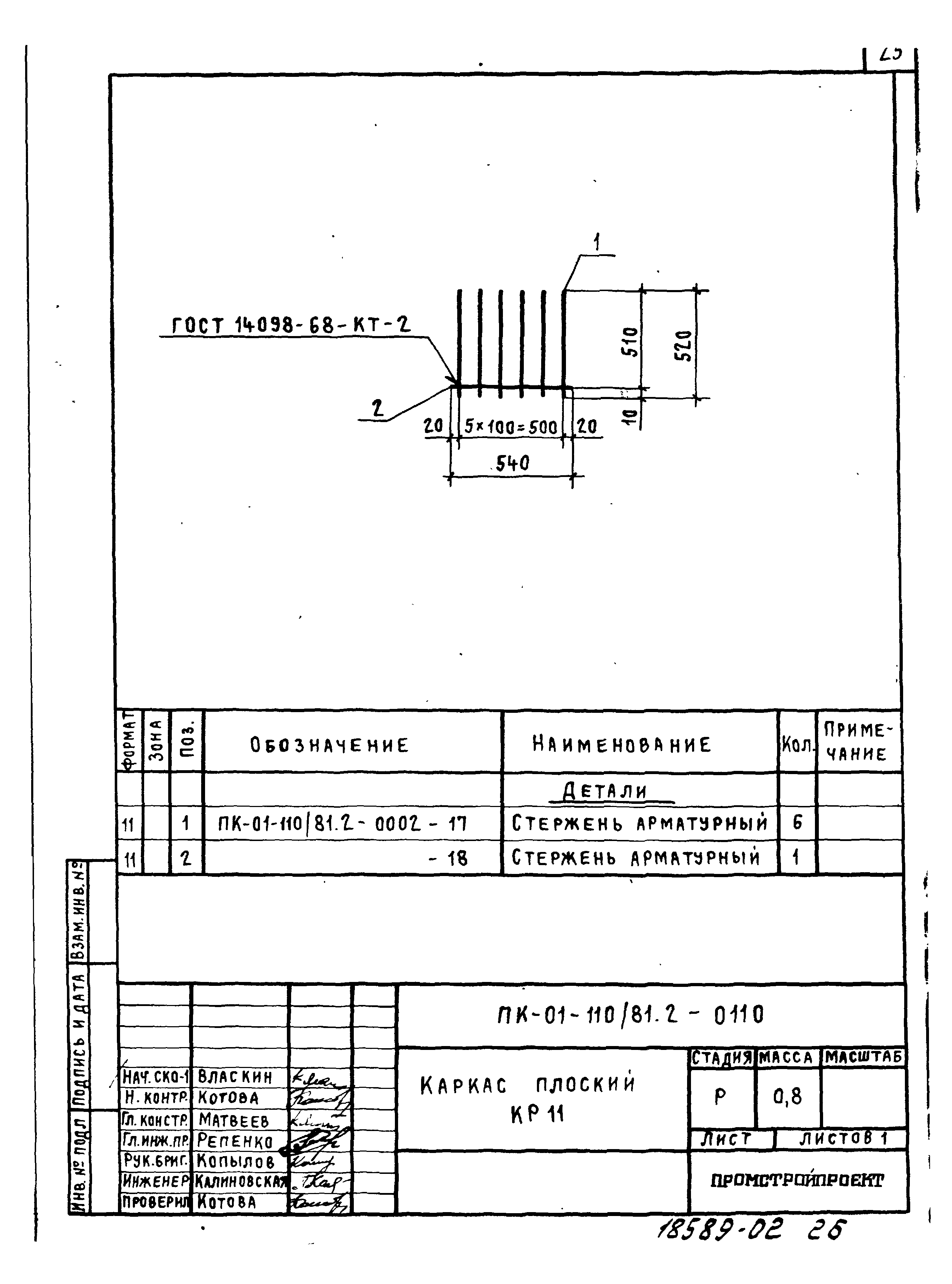 Серия ПК-01-110/81