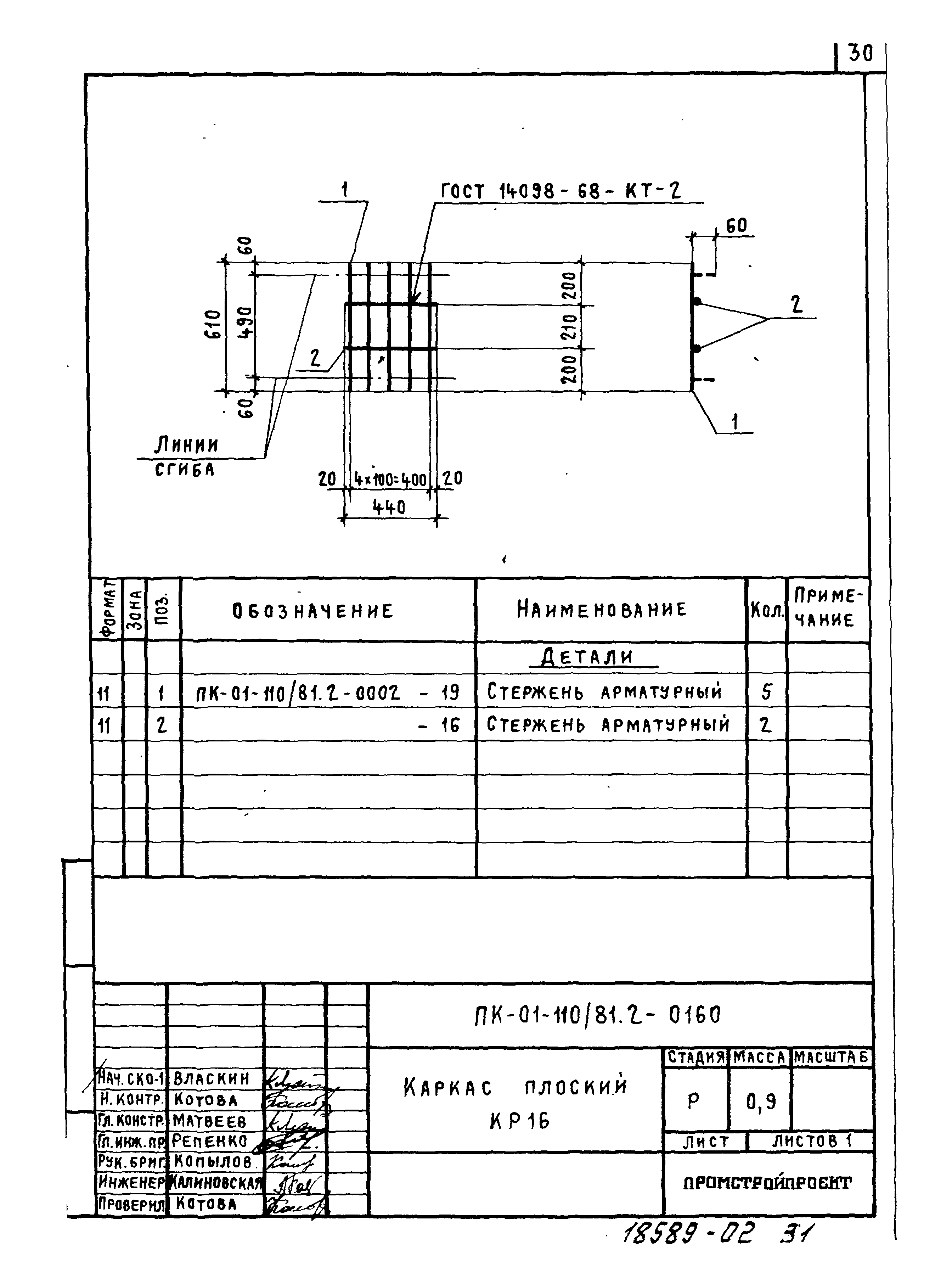 Серия ПК-01-110/81