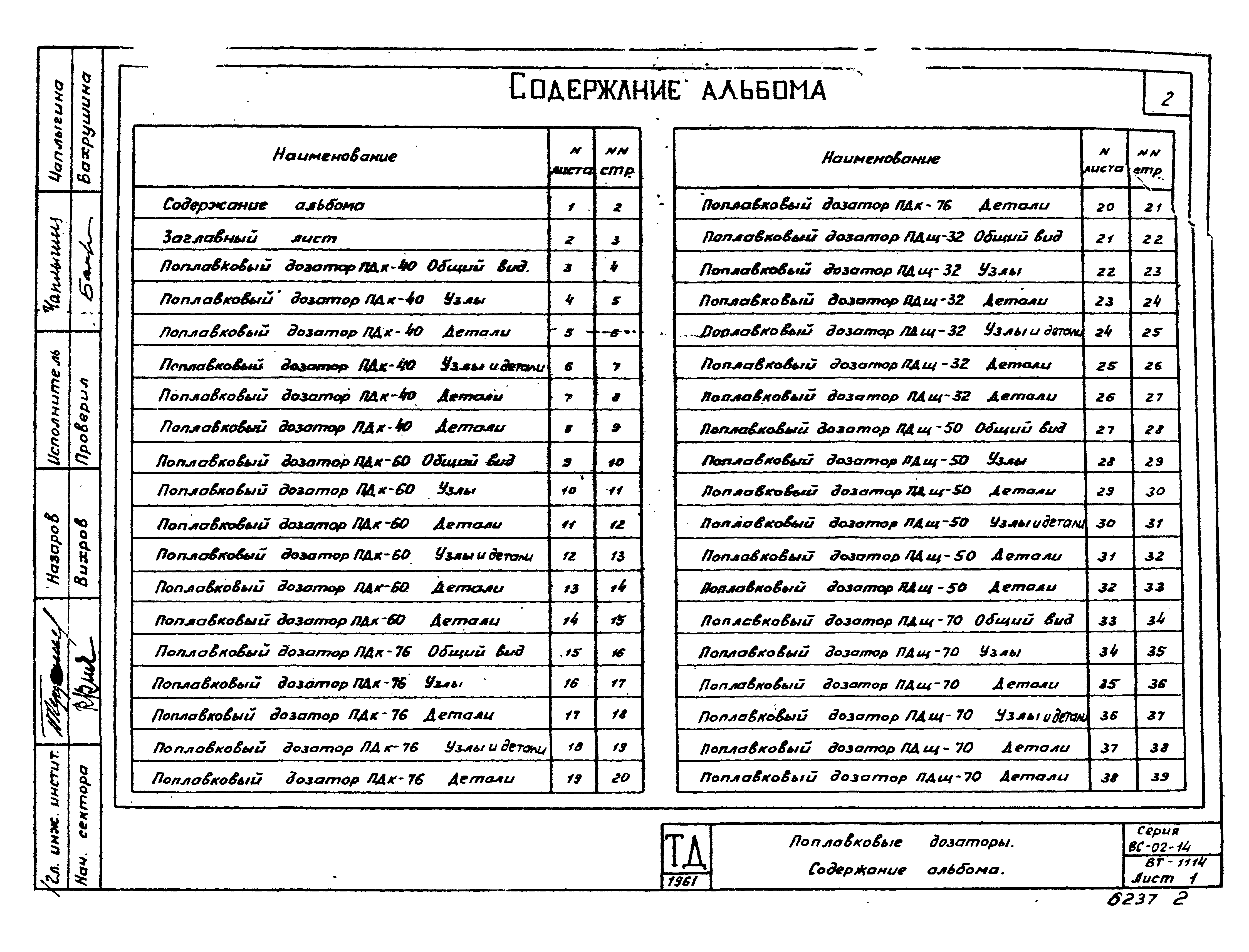 Серия ВС-02-14