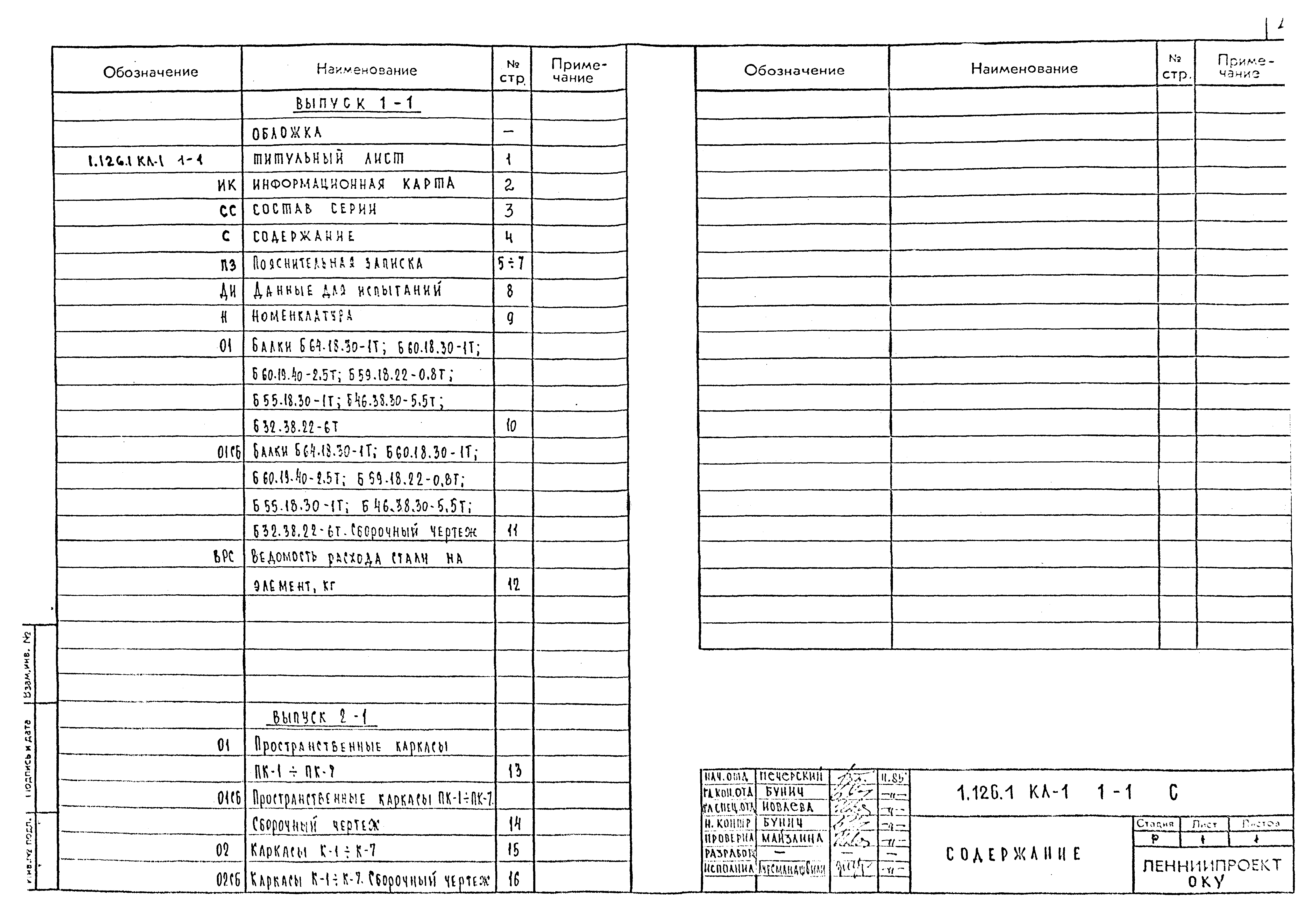 Серия 1.126.1 КЛ-1