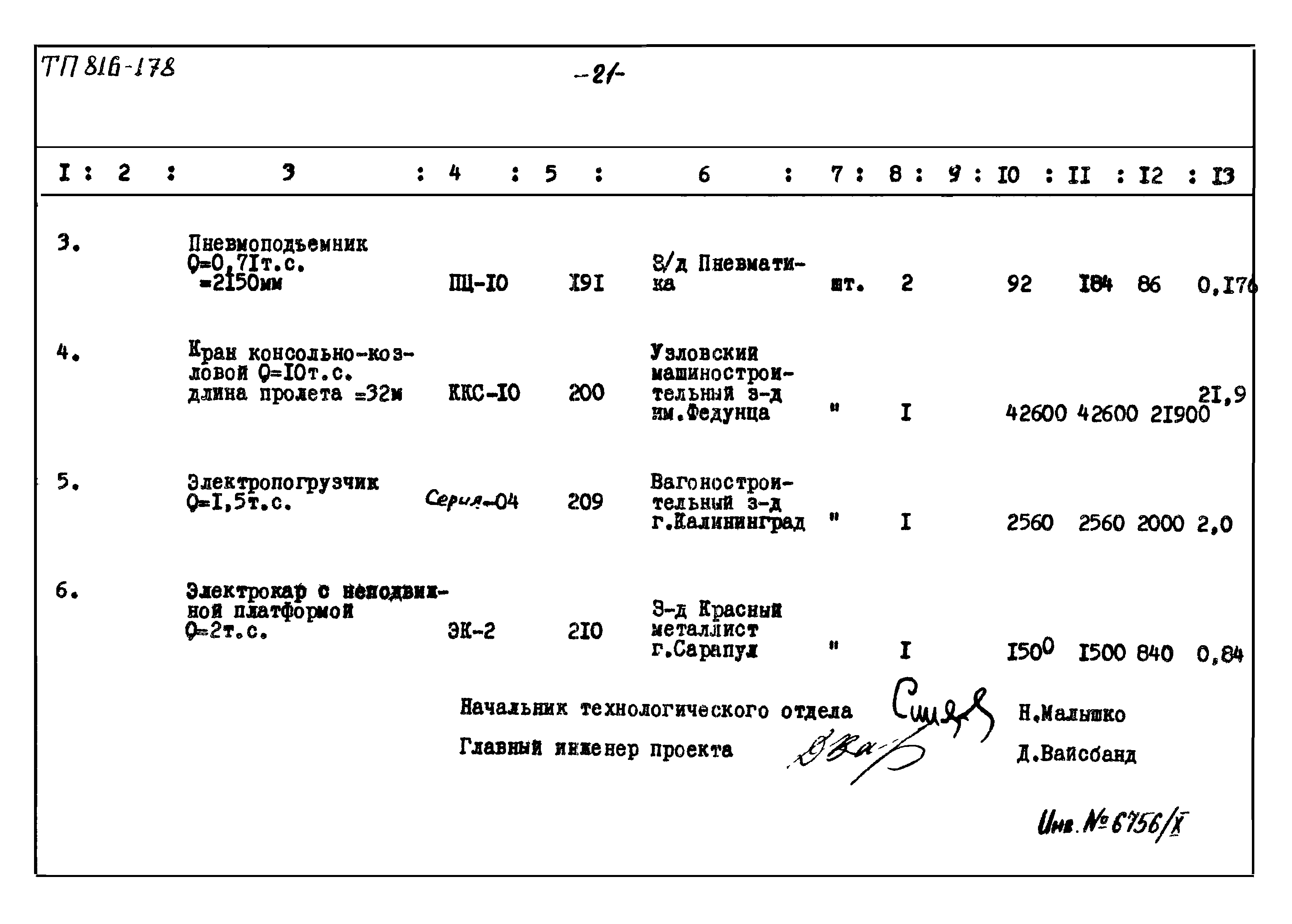 Типовой проект 816-178