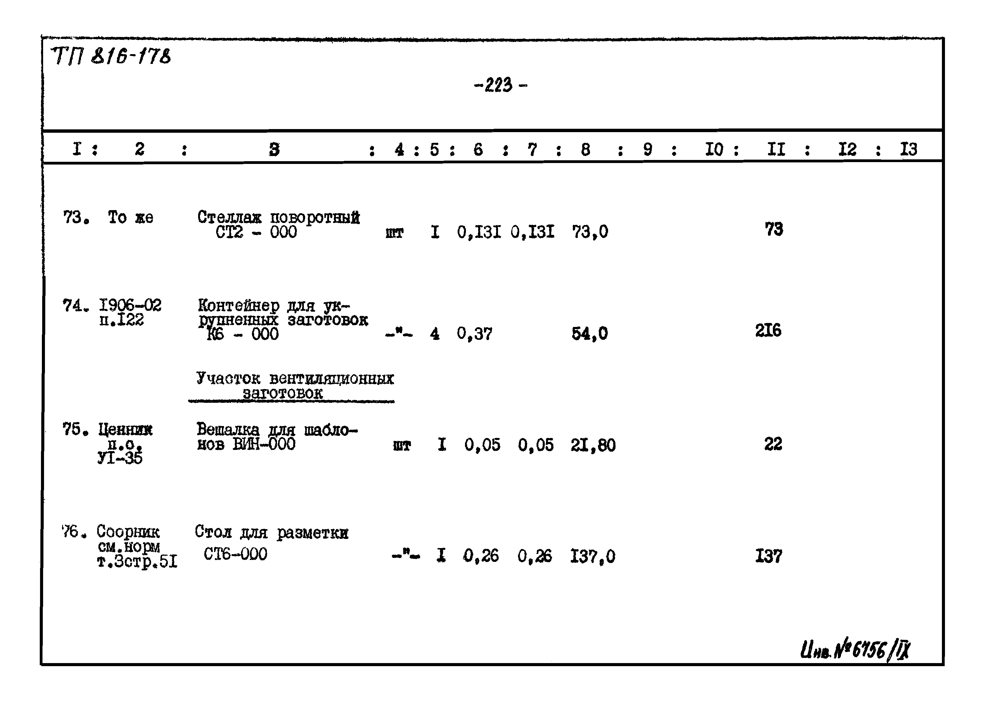 Типовой проект 816-178