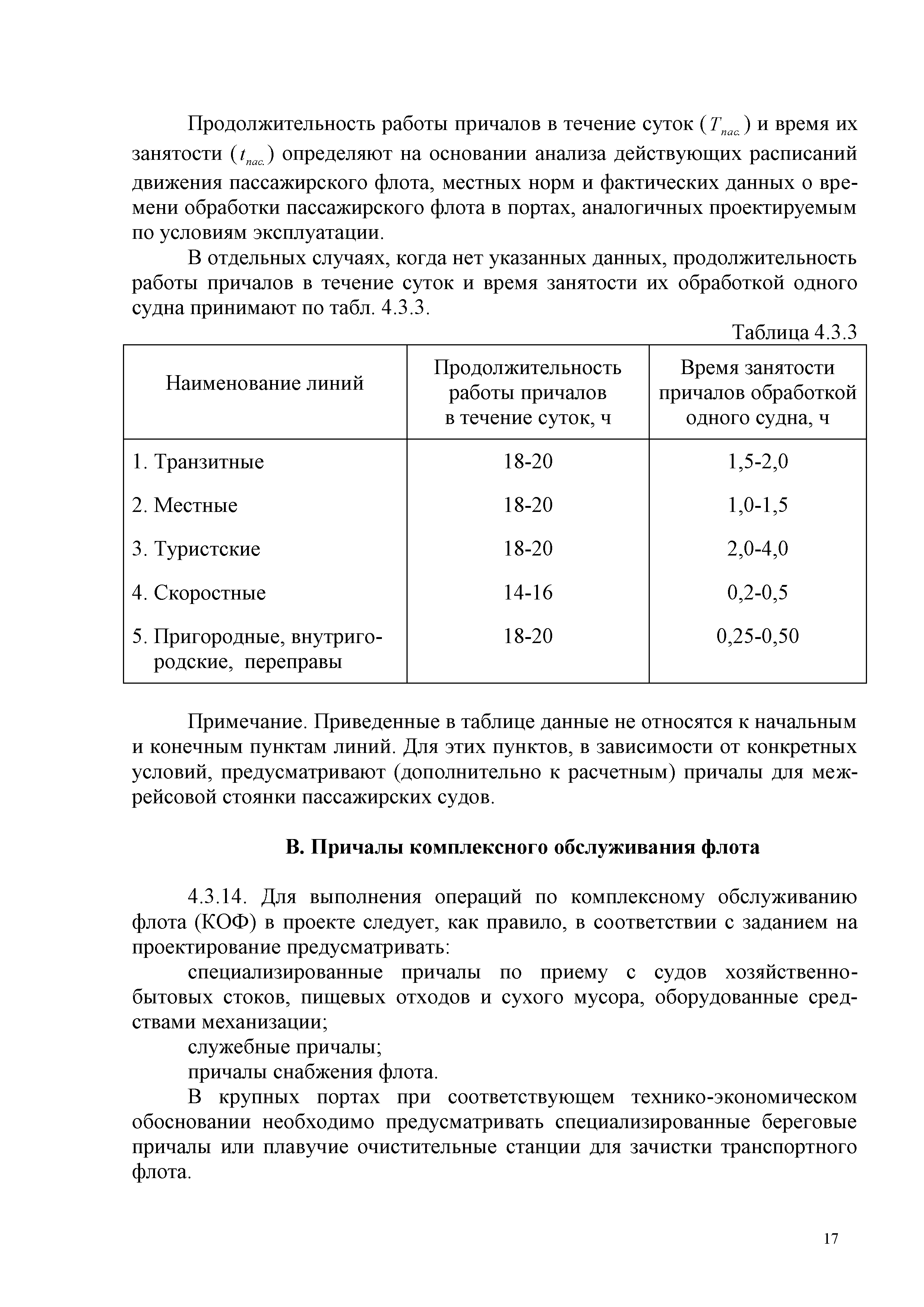 Скачать Нормы технологического проектирования портов на внутренних водных  путях