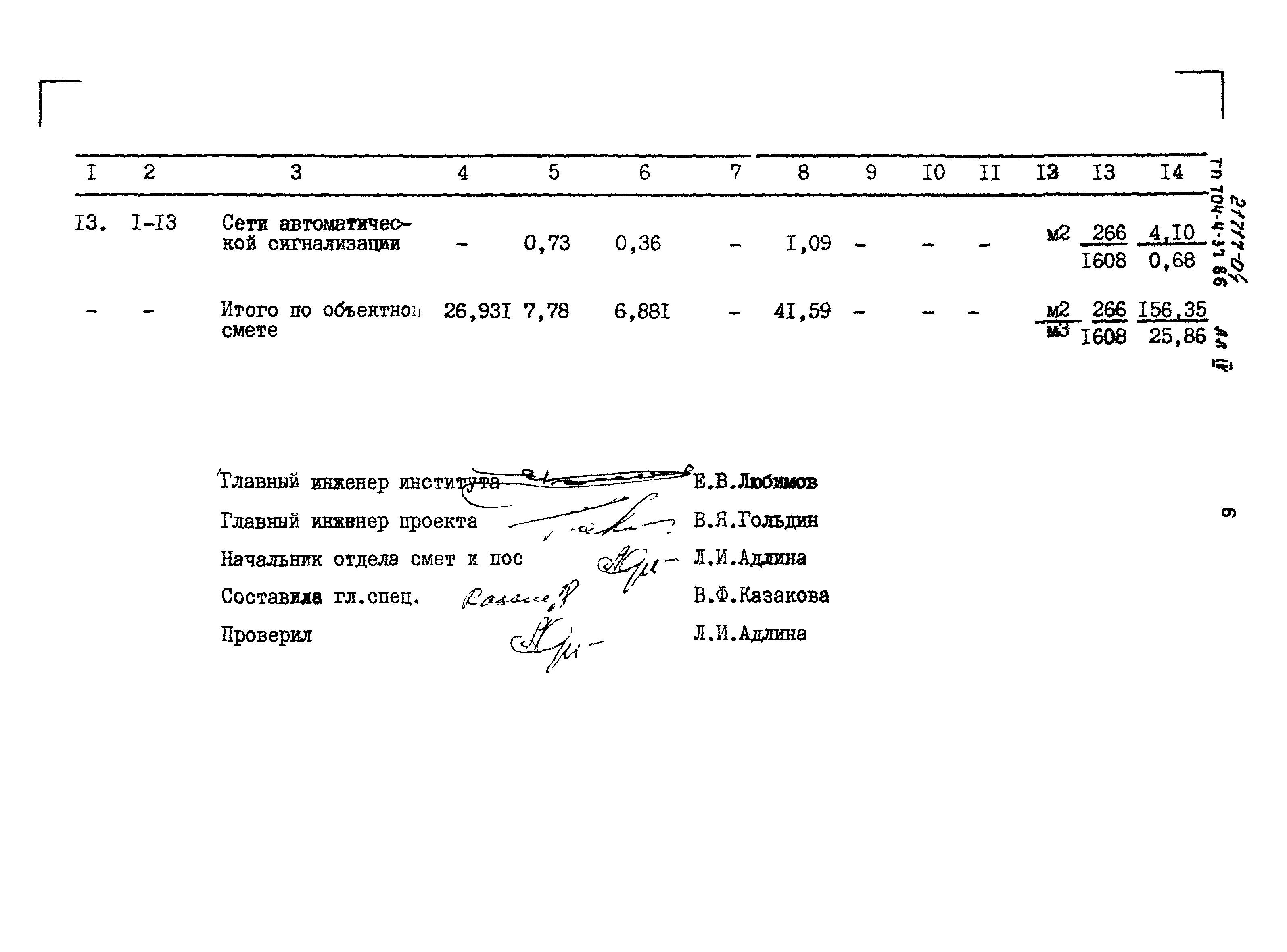 Типовой проект 704-4-37.86