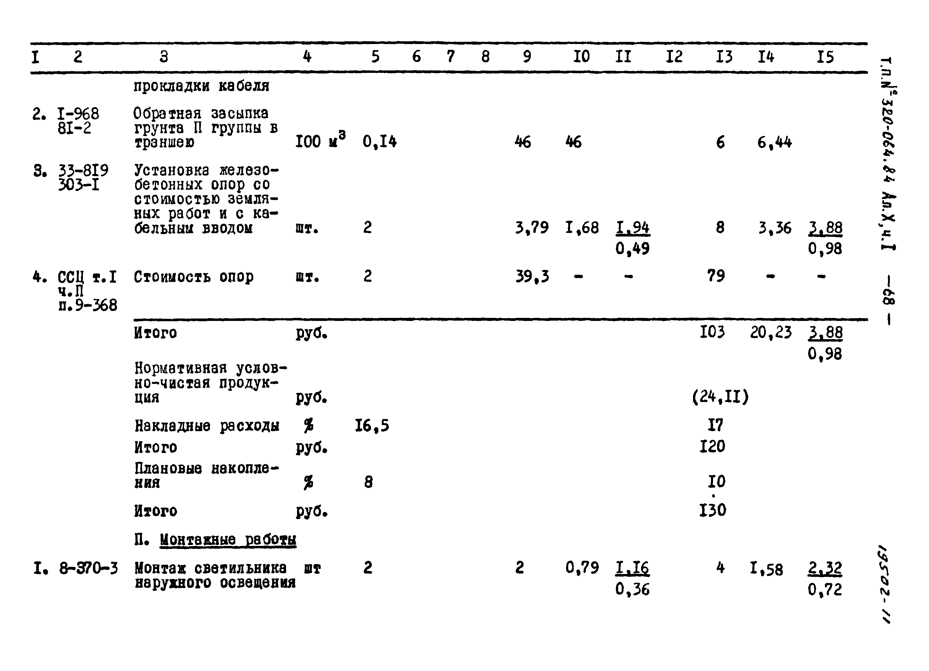 Типовой проект 320-064.84