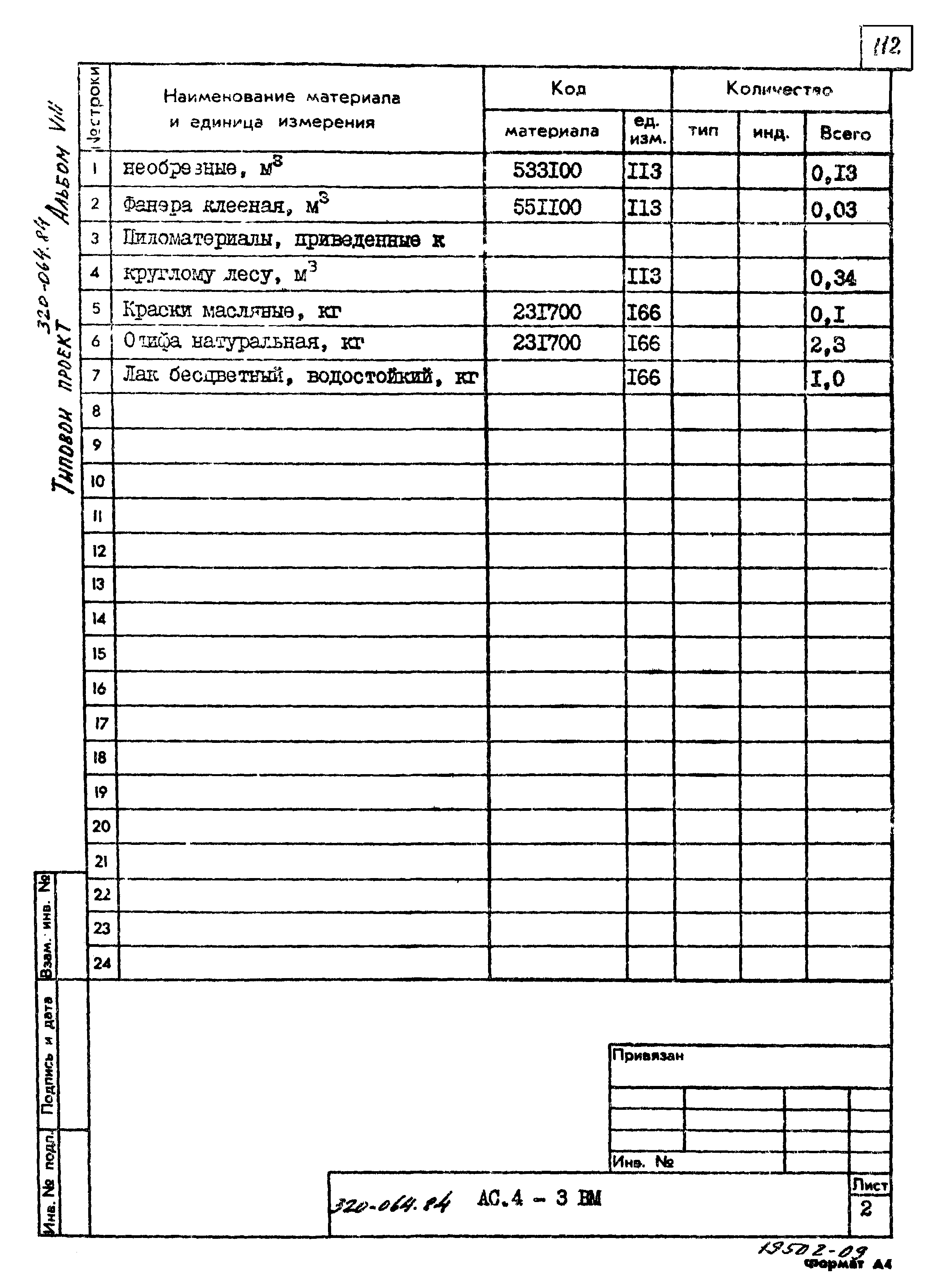 Типовой проект 320-064.84