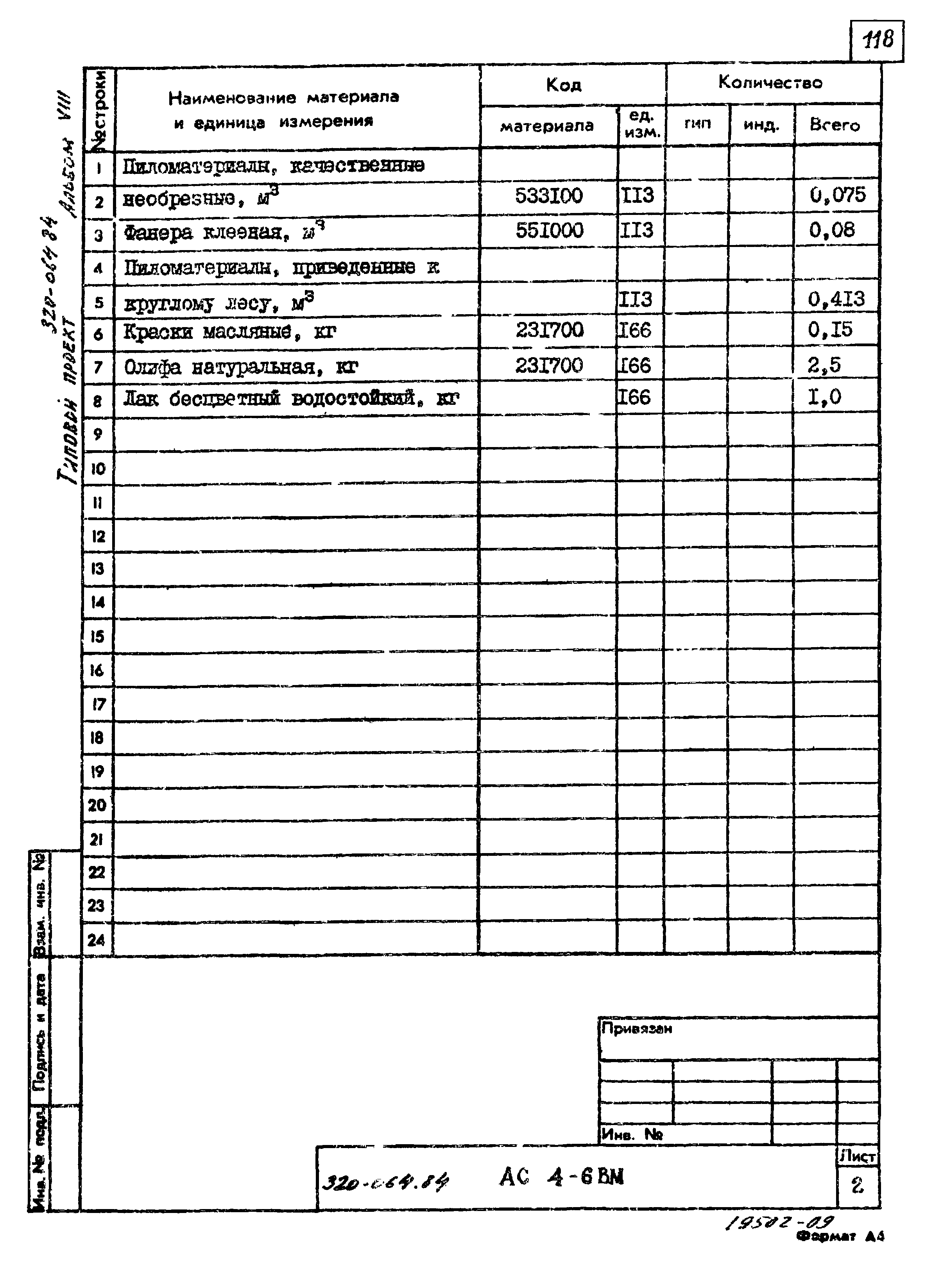 Типовой проект 320-064.84