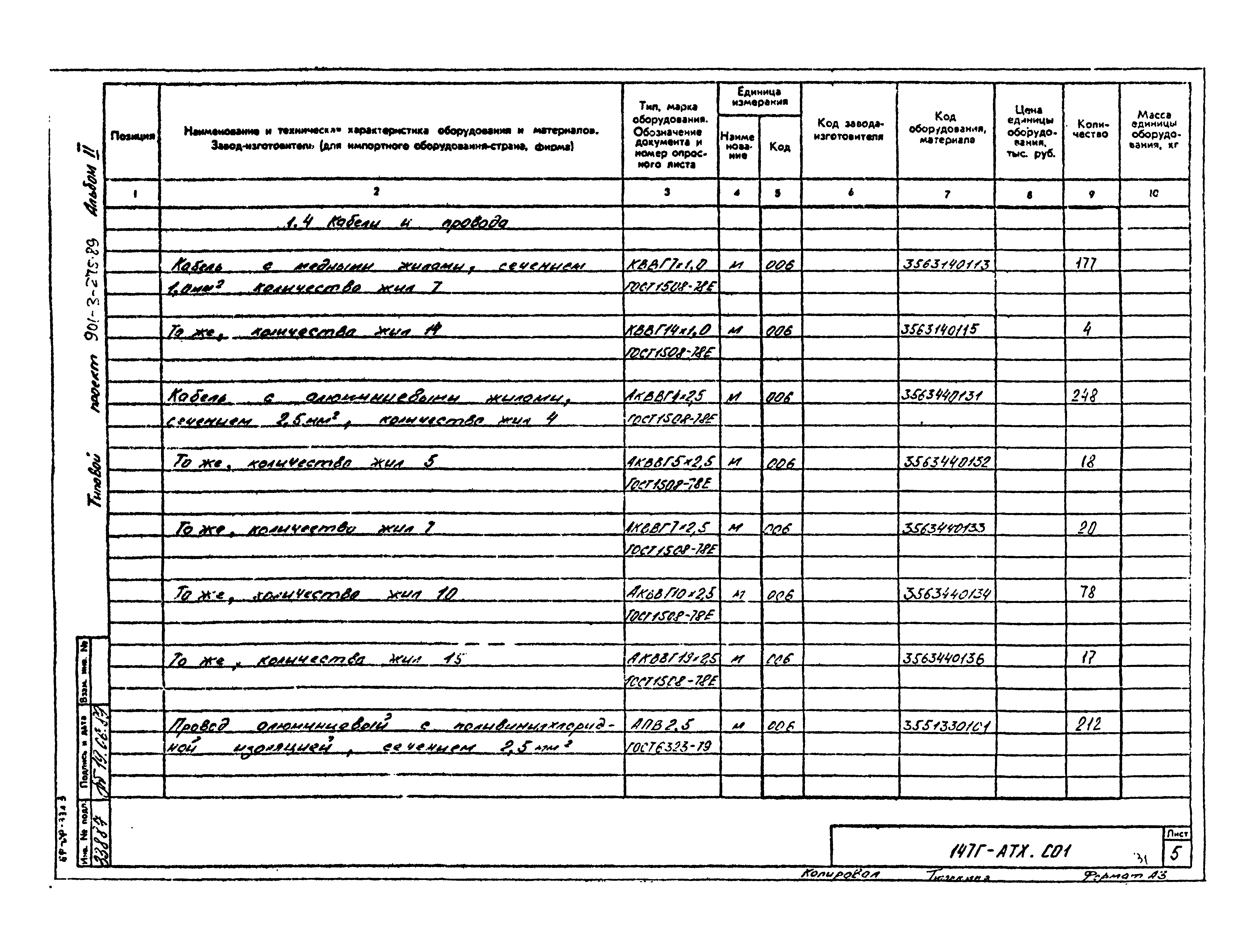 Типовой проект 901-3-275.89