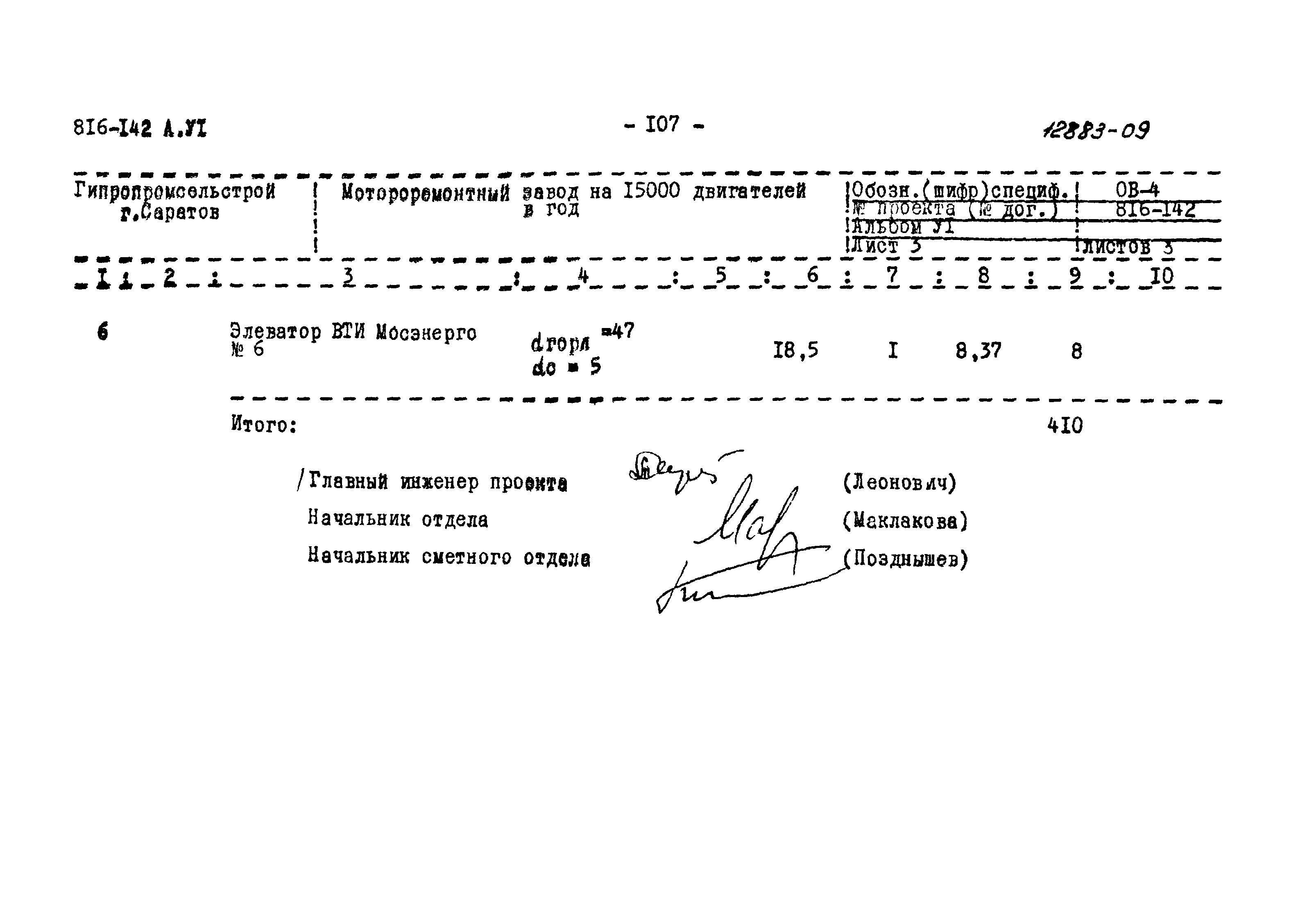 Типовой проект 816-142