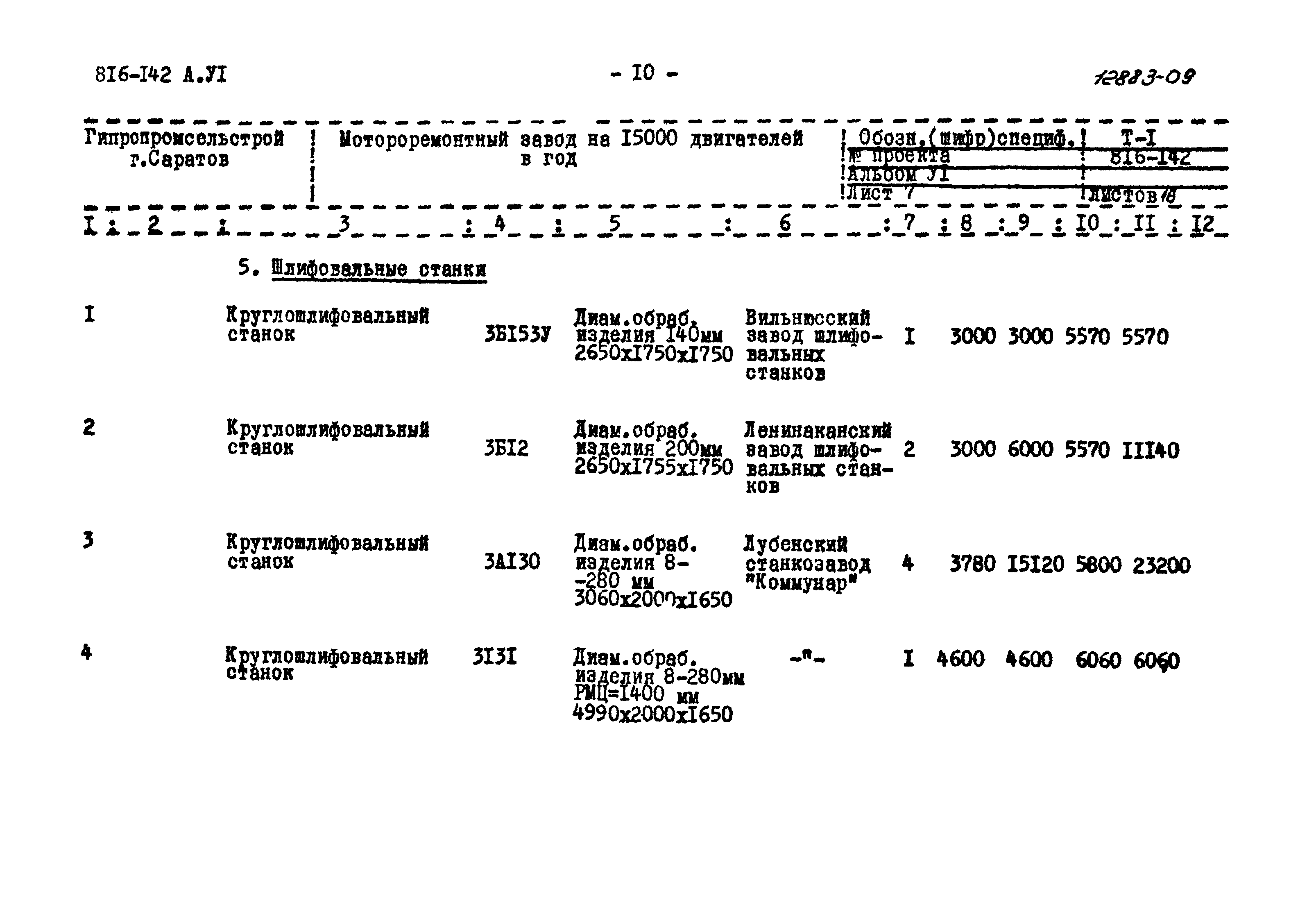 Типовой проект 816-142